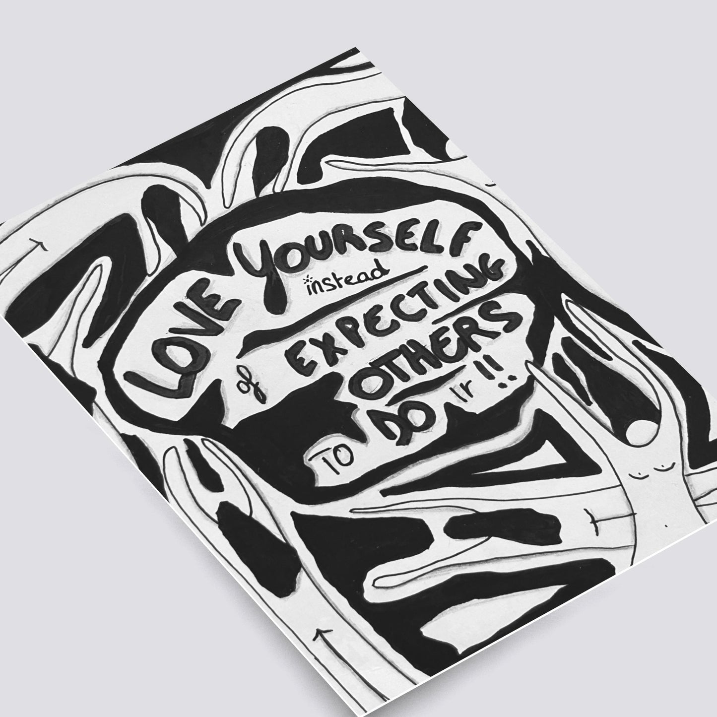 Love Yourself, tirage d'art