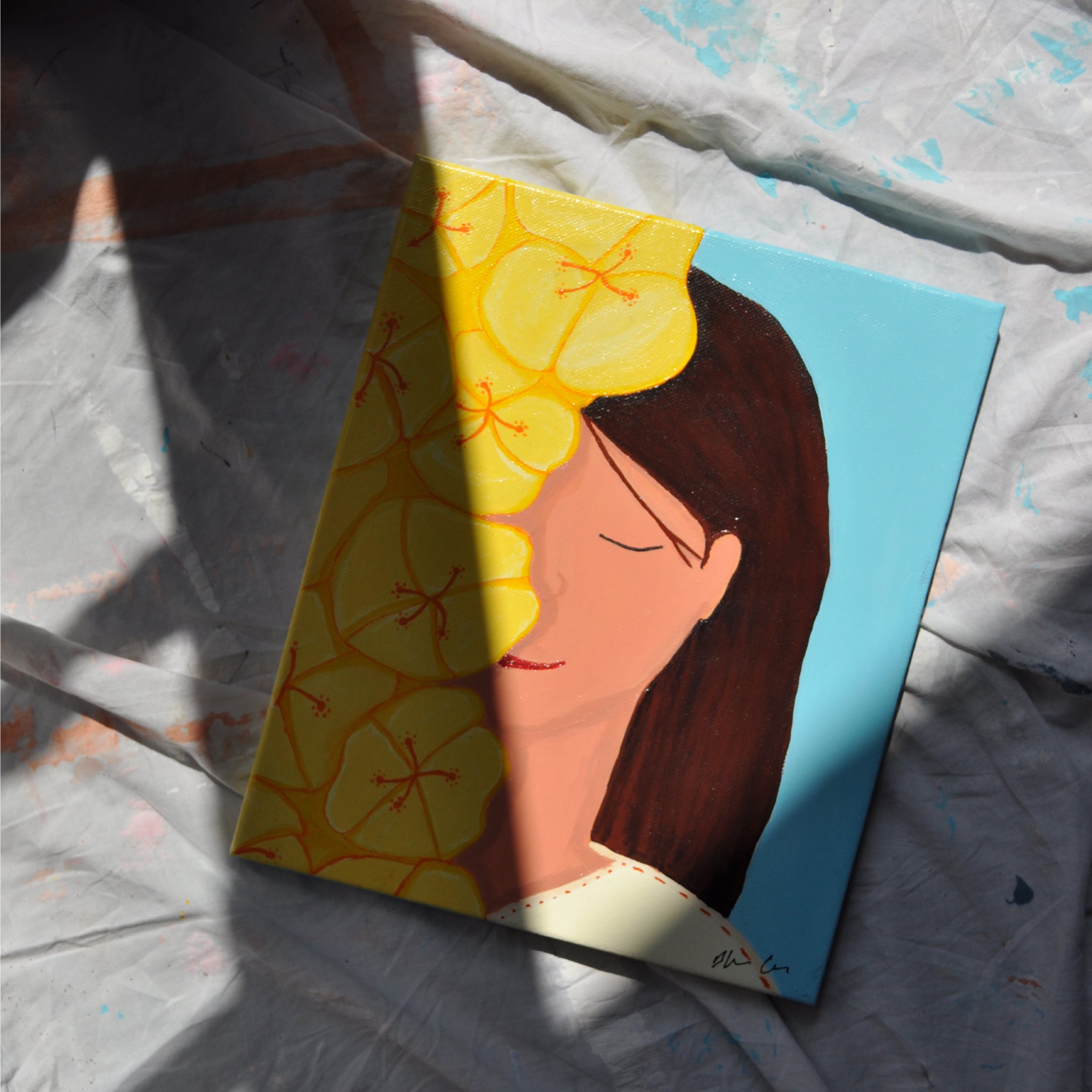 Abelle, 25x30cm, Original