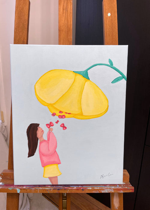 Butterflies, 40x50cm, Original