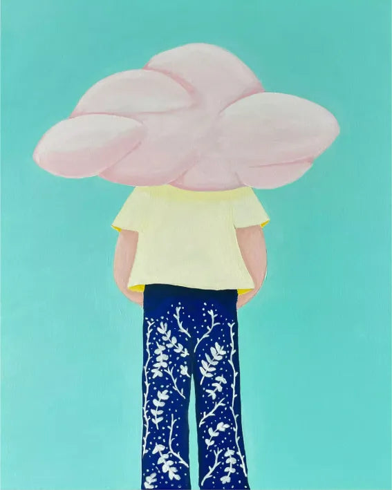 Clouds, 40x50cm, Original