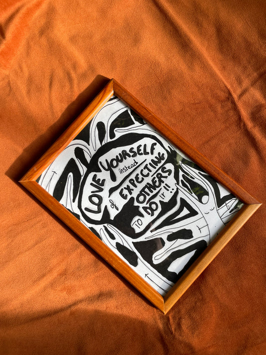Love Yourself, tirage d'art