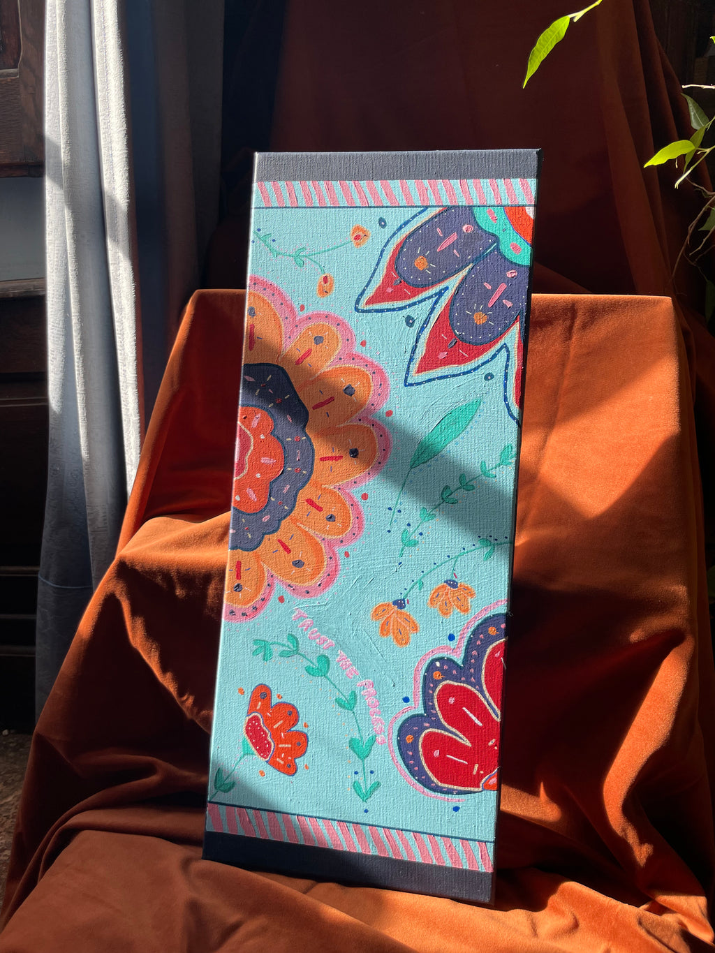 Trust the process, 50x60cm, Original