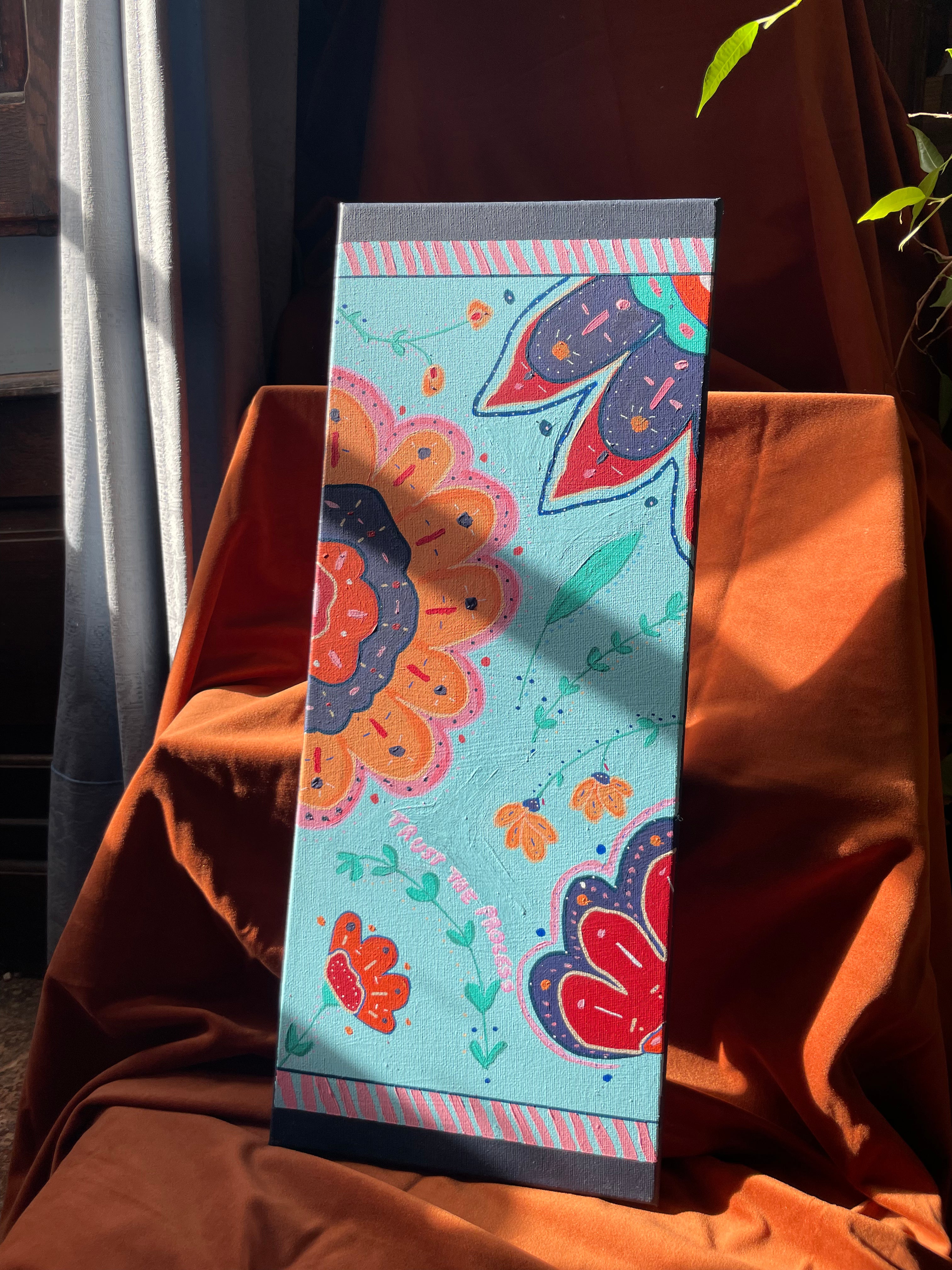 Trust the process, 50x60cm, Original