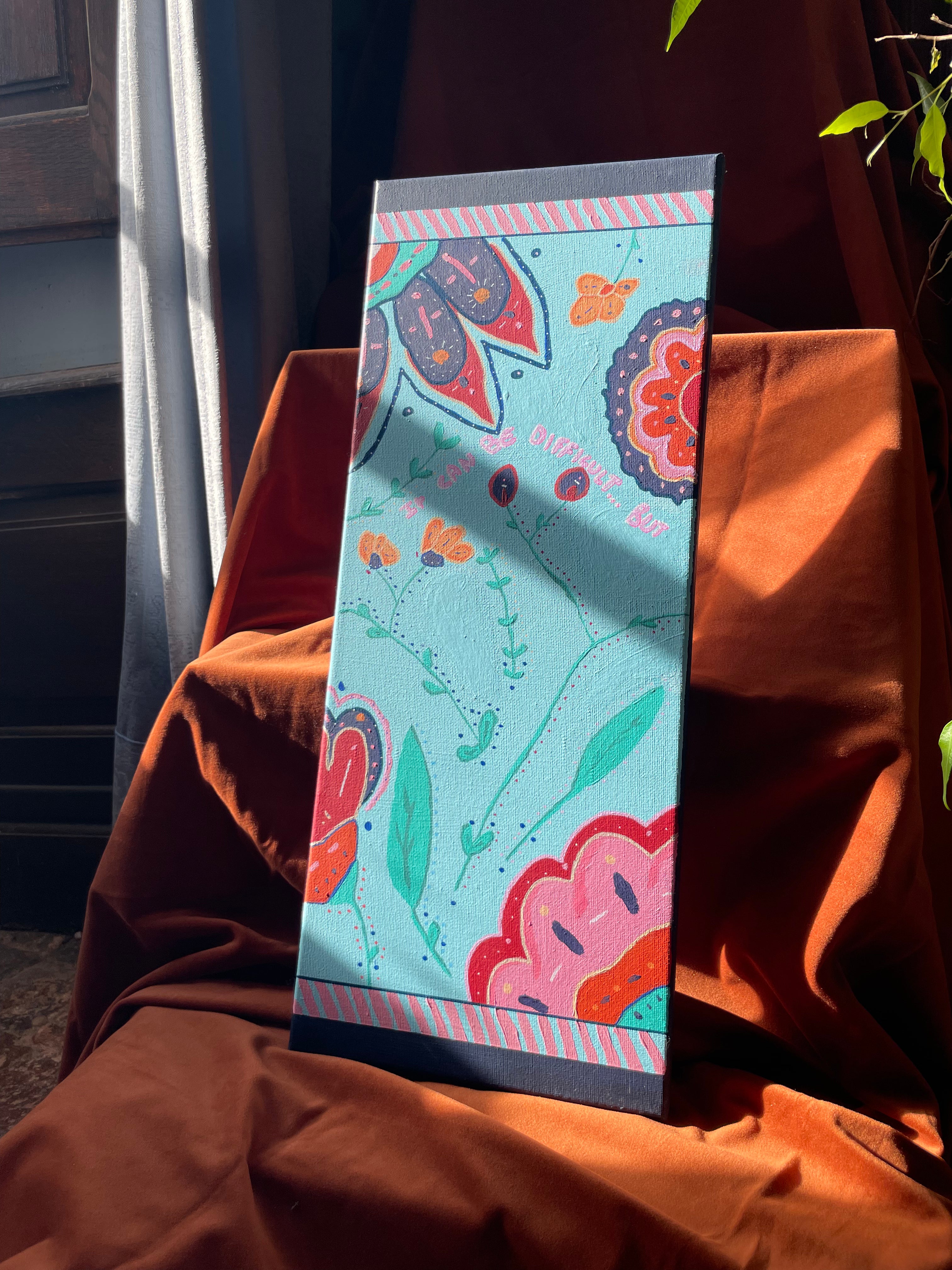 Trust the process, 50x60cm, Original