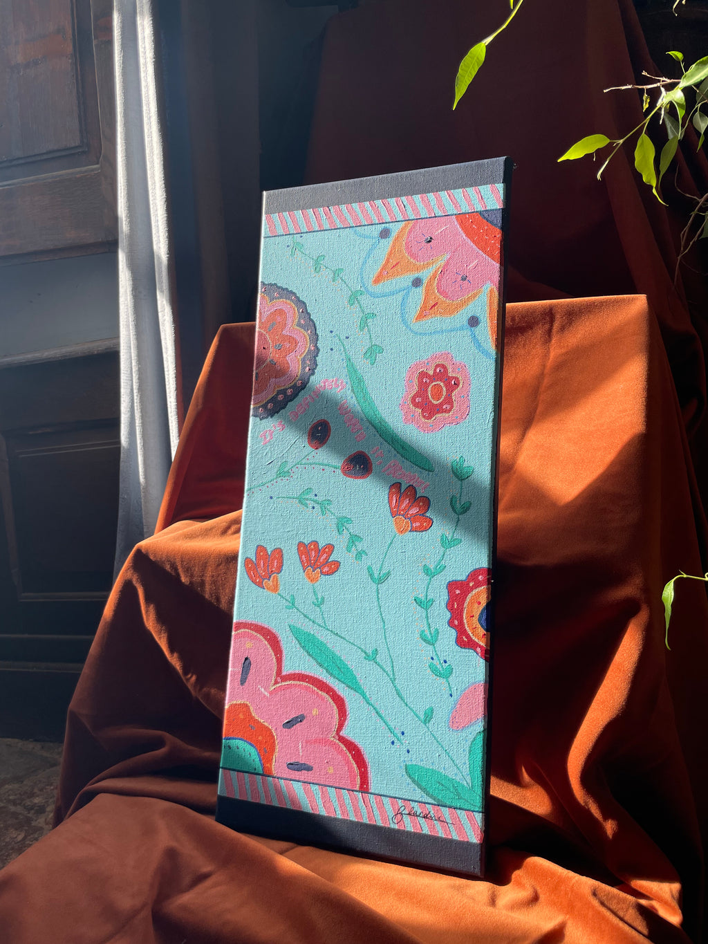 Trust the process, 50x60cm, Original