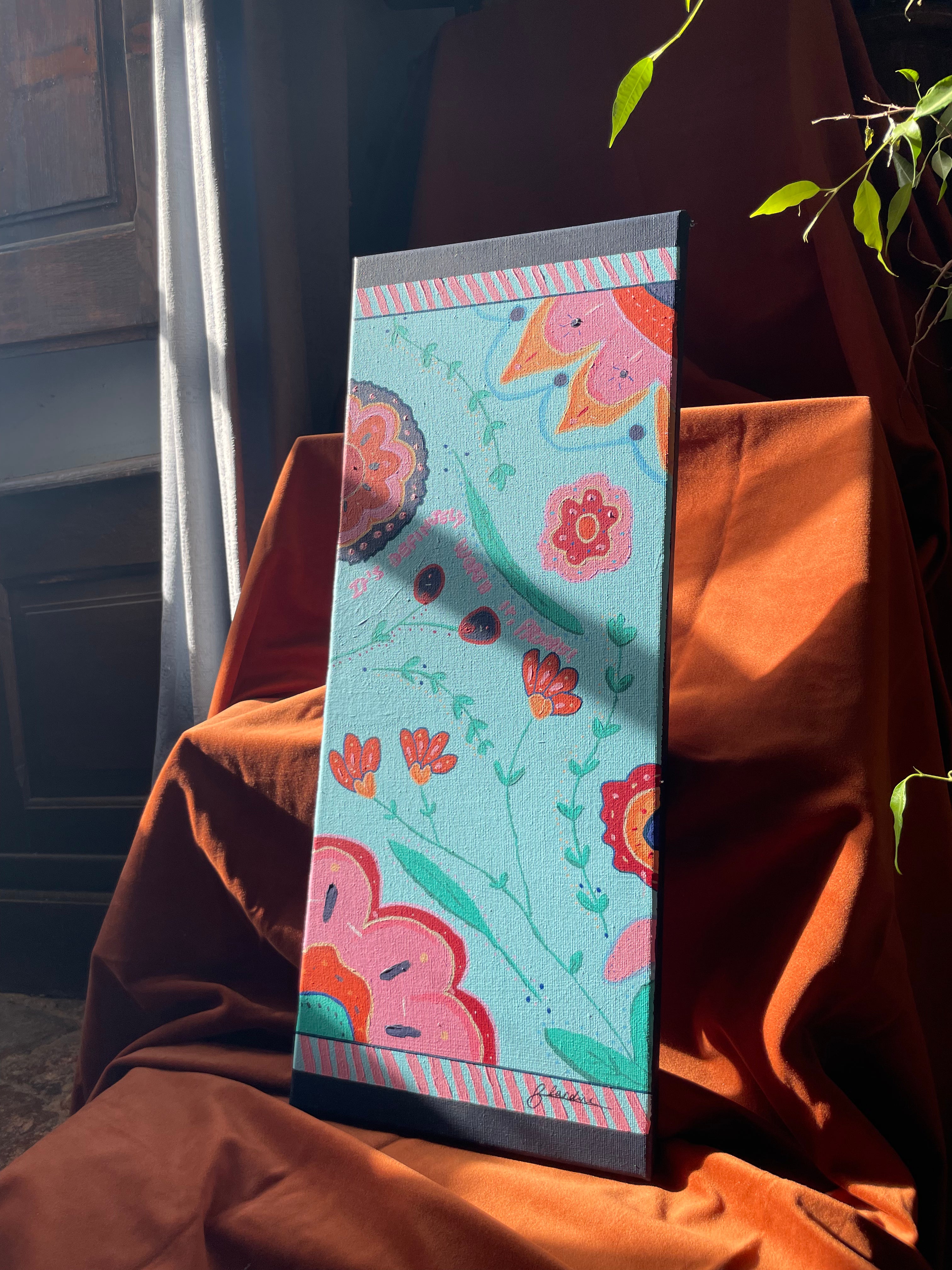 Trust the process, 50x60cm, Original