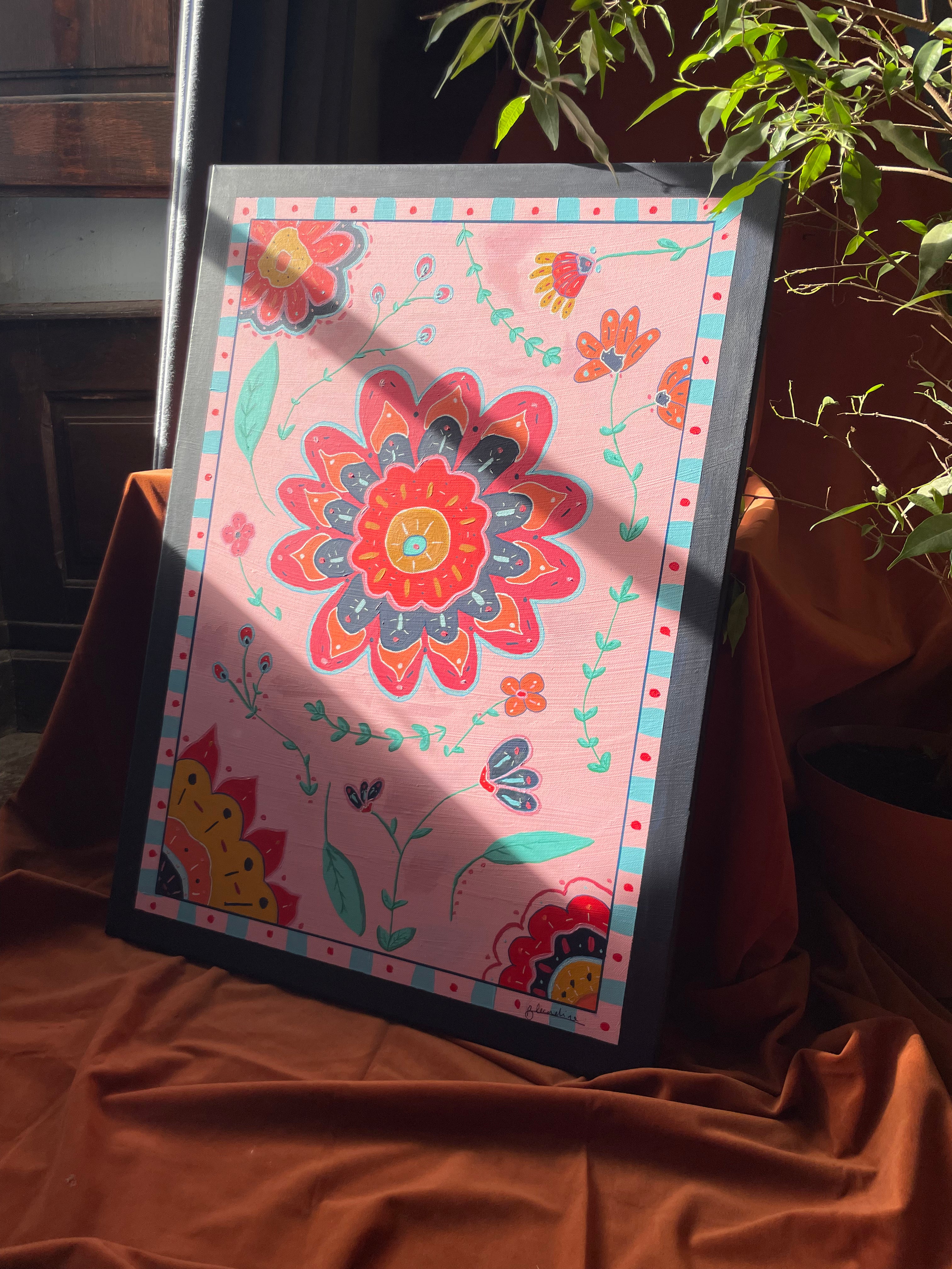 Mandala, 50x70cm, Original