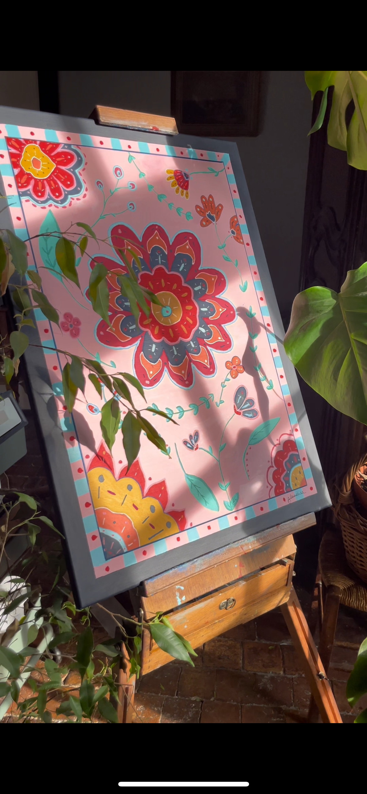 Mandala, 50x70cm, Original