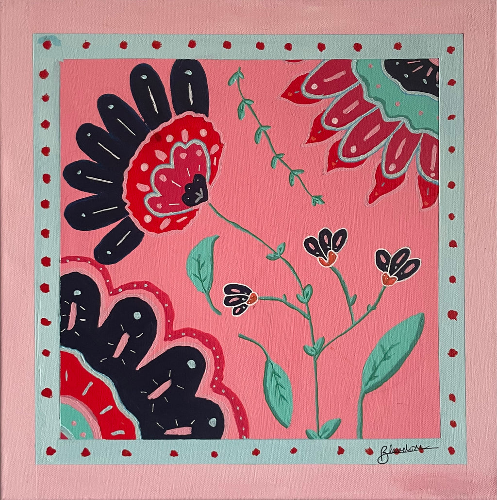 Childhood, 40x40cm, original