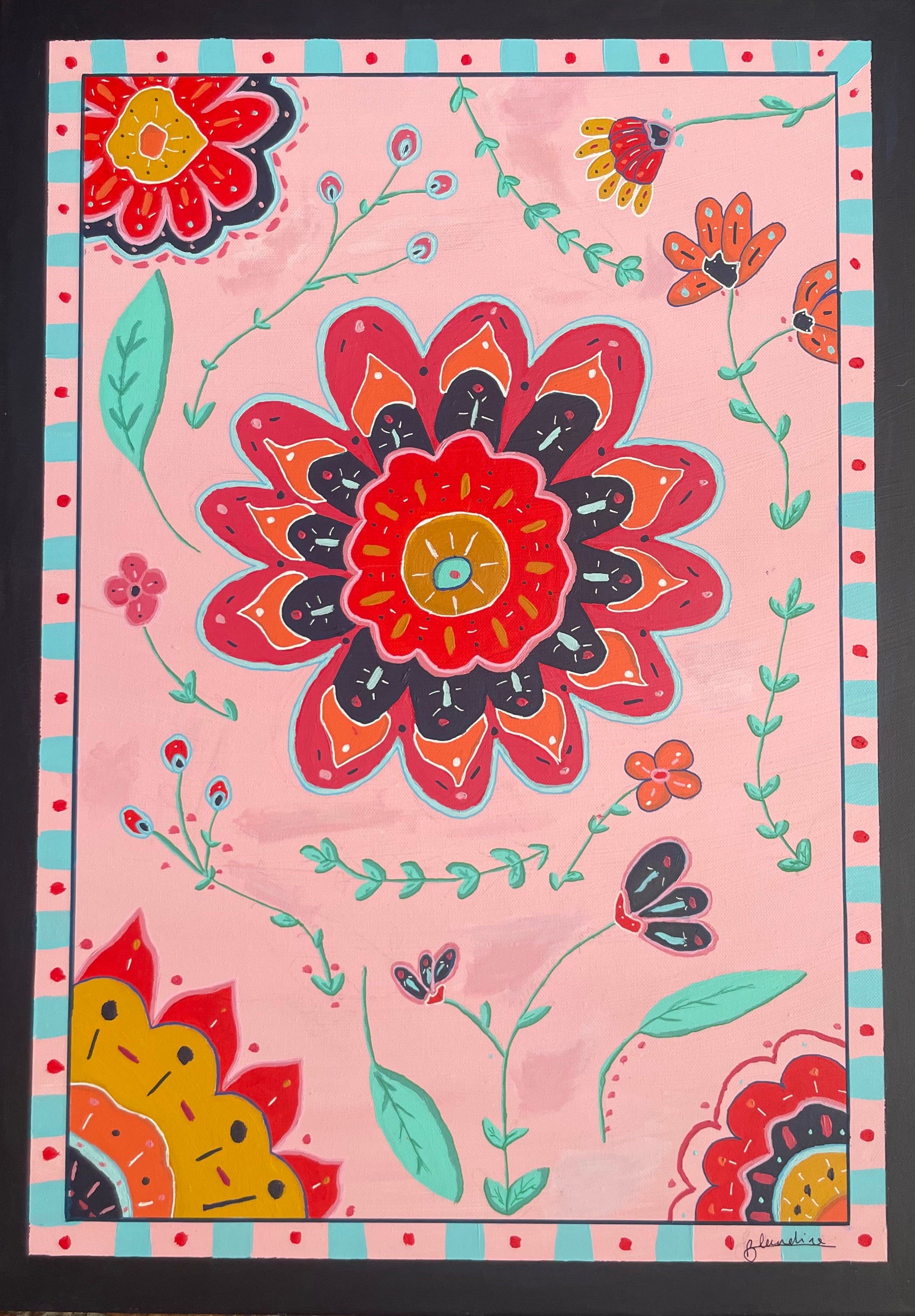 Mandala, 50x70cm, Original