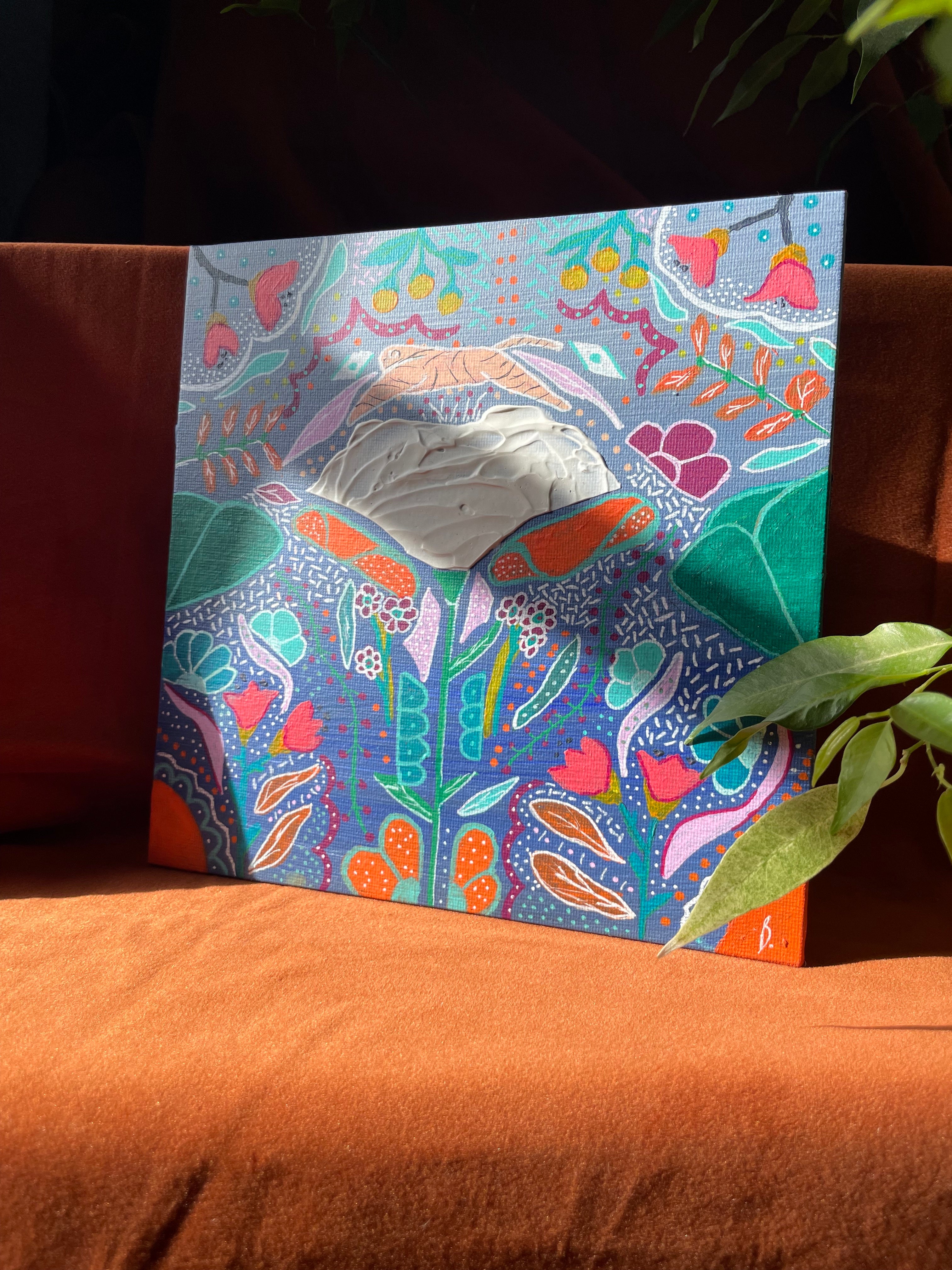 Rose, 20x20cm, Original