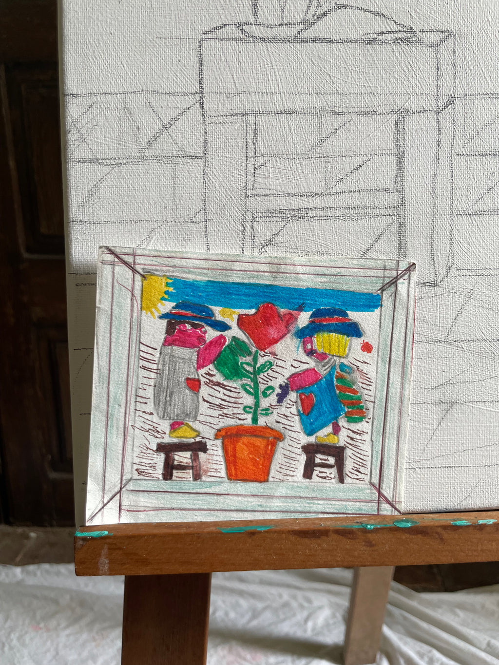 Social Harmony, 50x70cm, Original