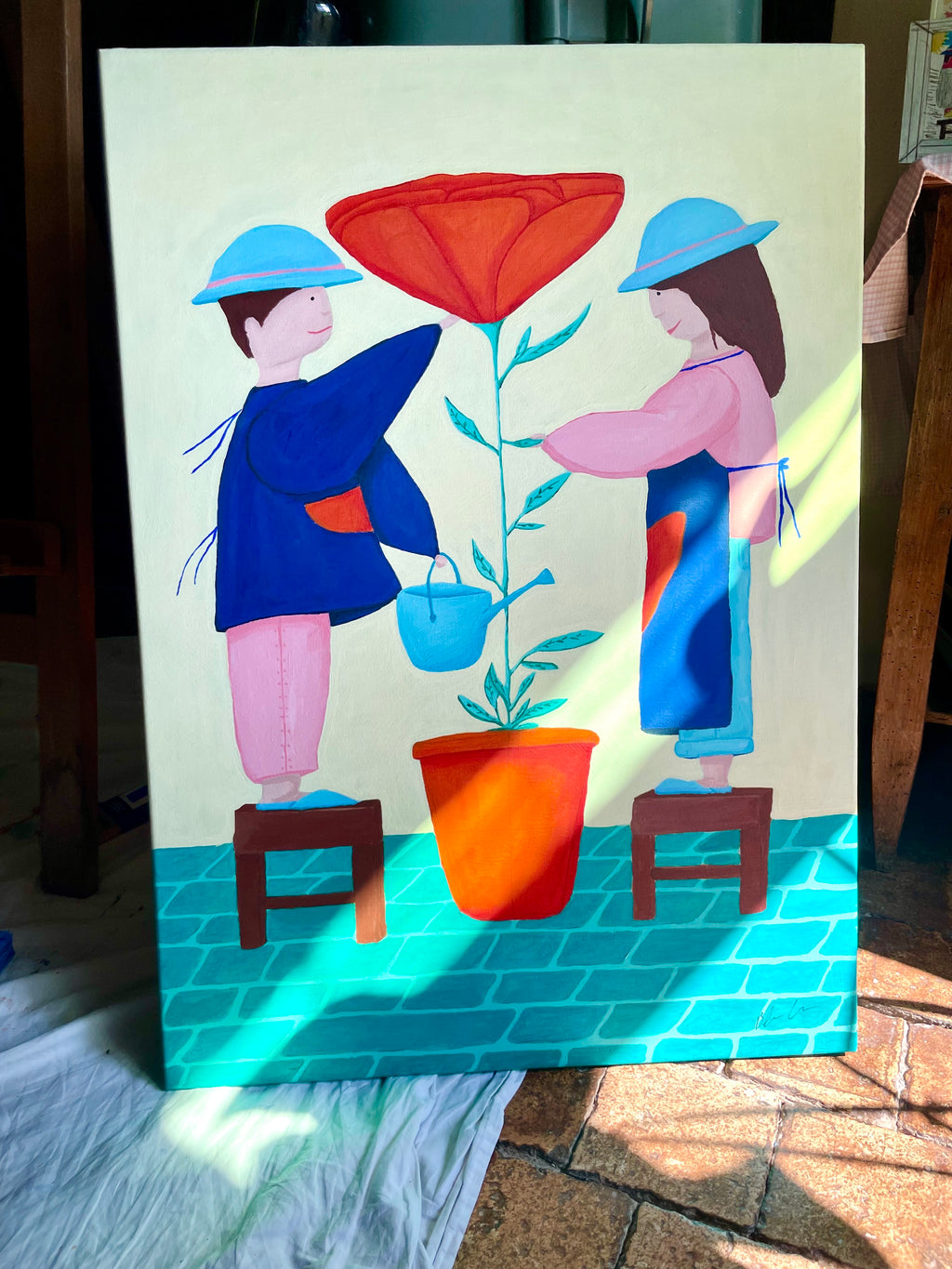 Social Harmony, 50x70cm, Original