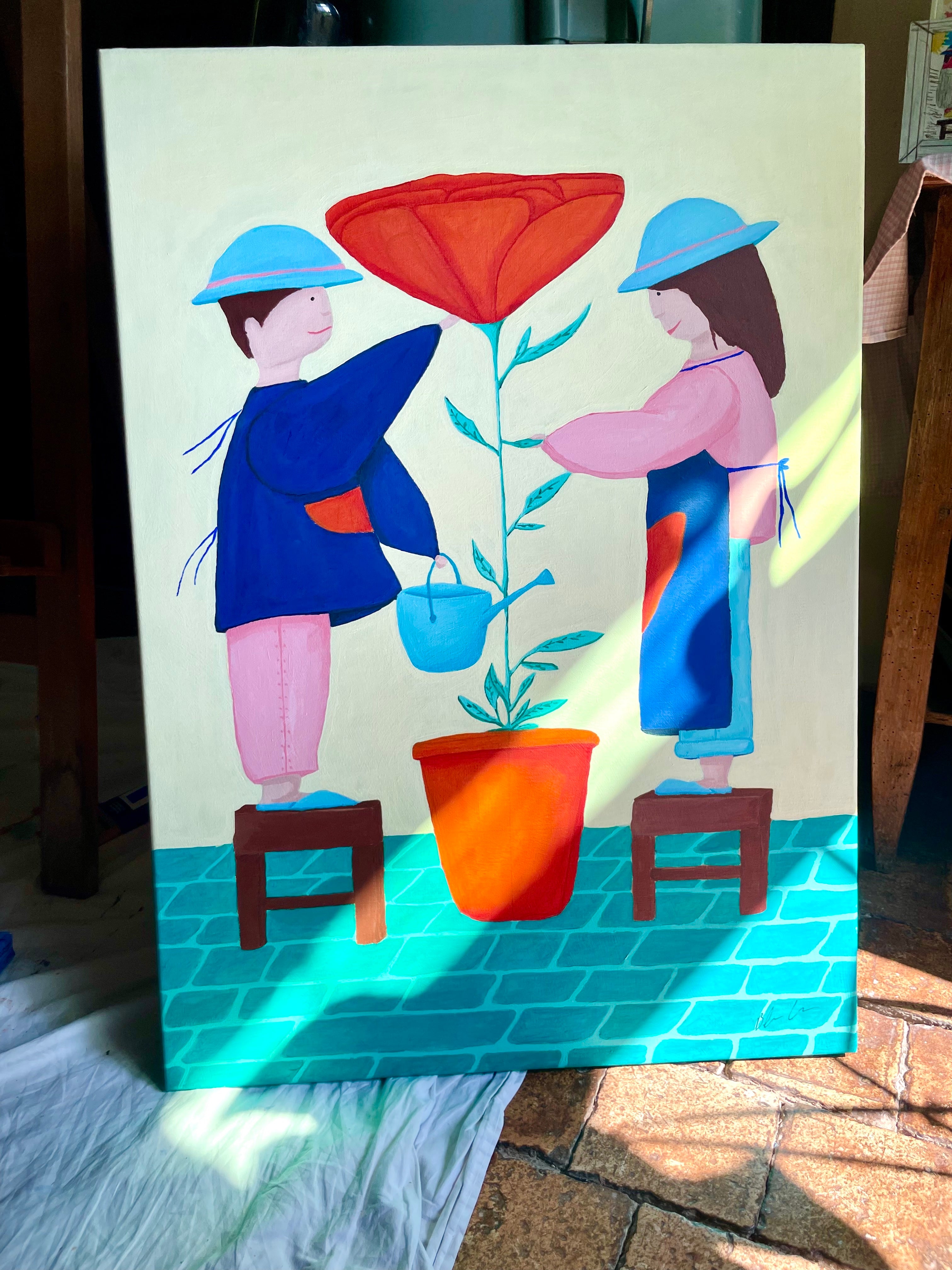 Social Harmony, 50x70cm, Original