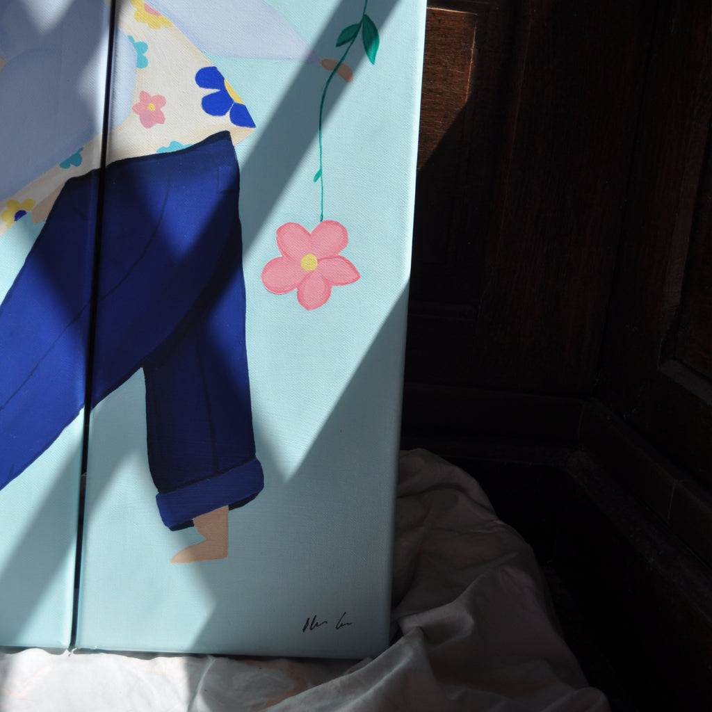 Théoline, 40x60cm, Original