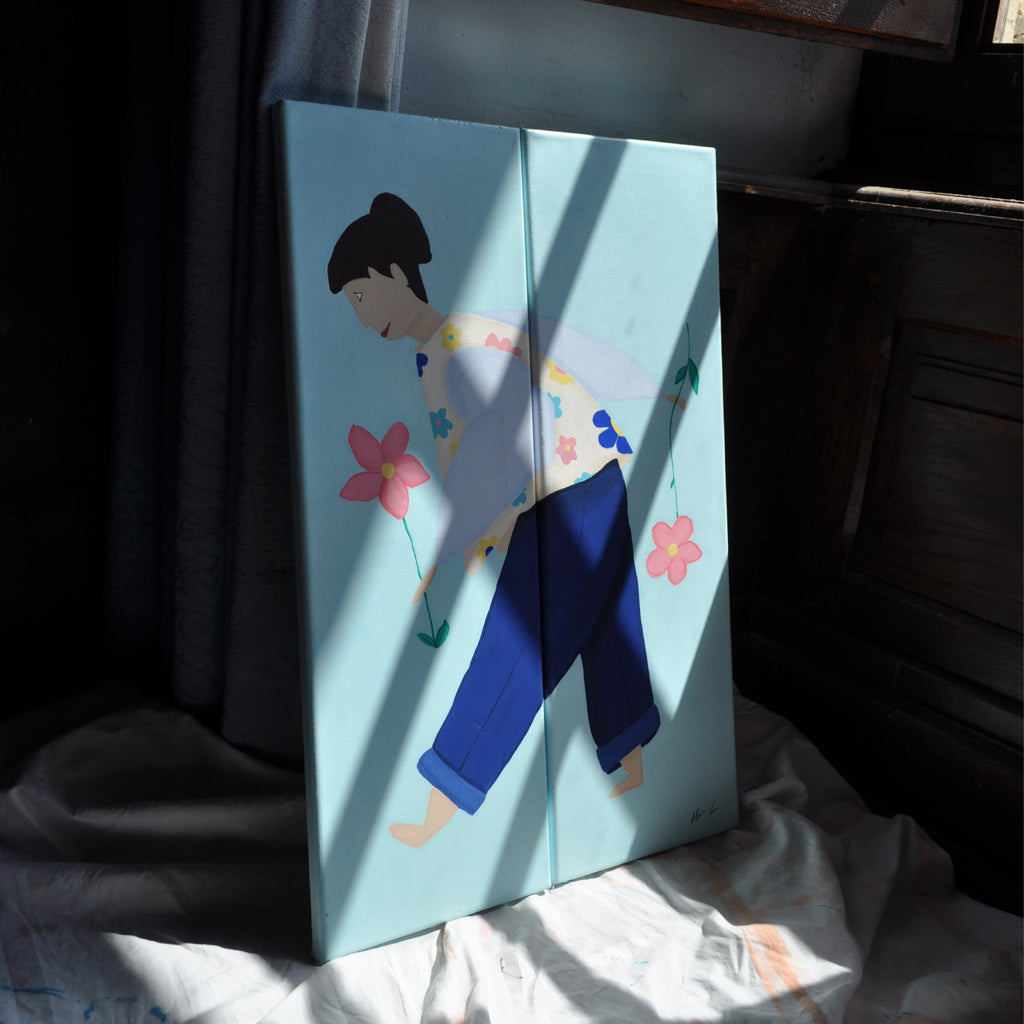 Théoline, 40x60cm, Original