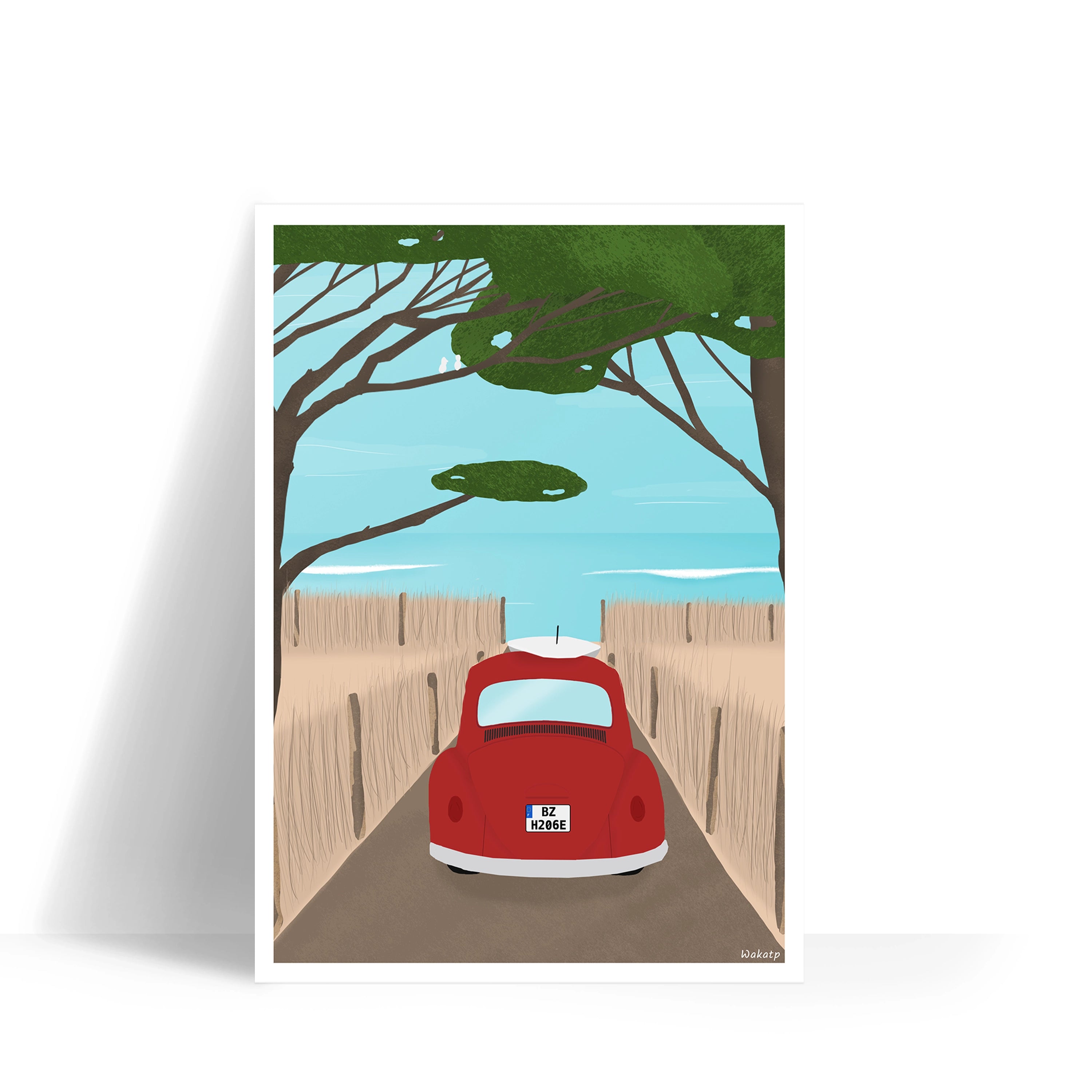 Coccinelle – Illustration digitale