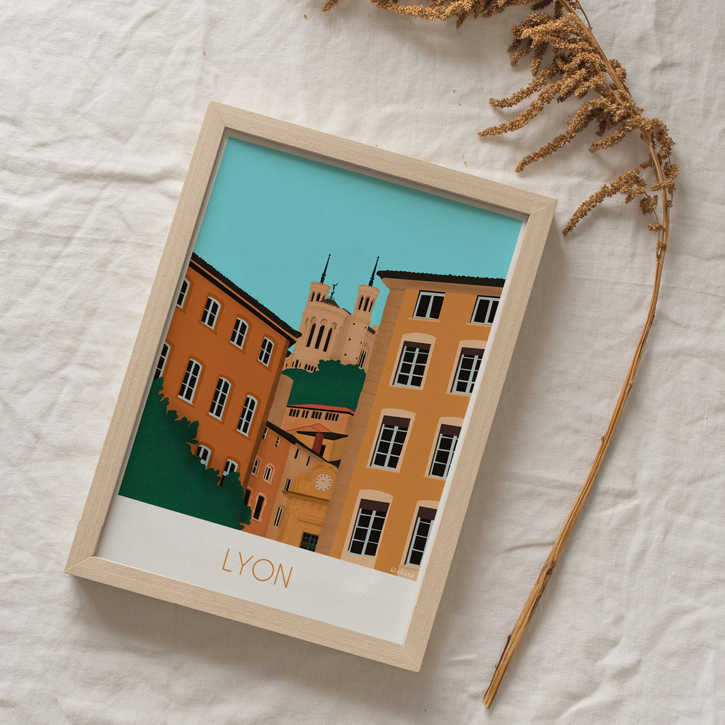 Lyon – Illustration digitale