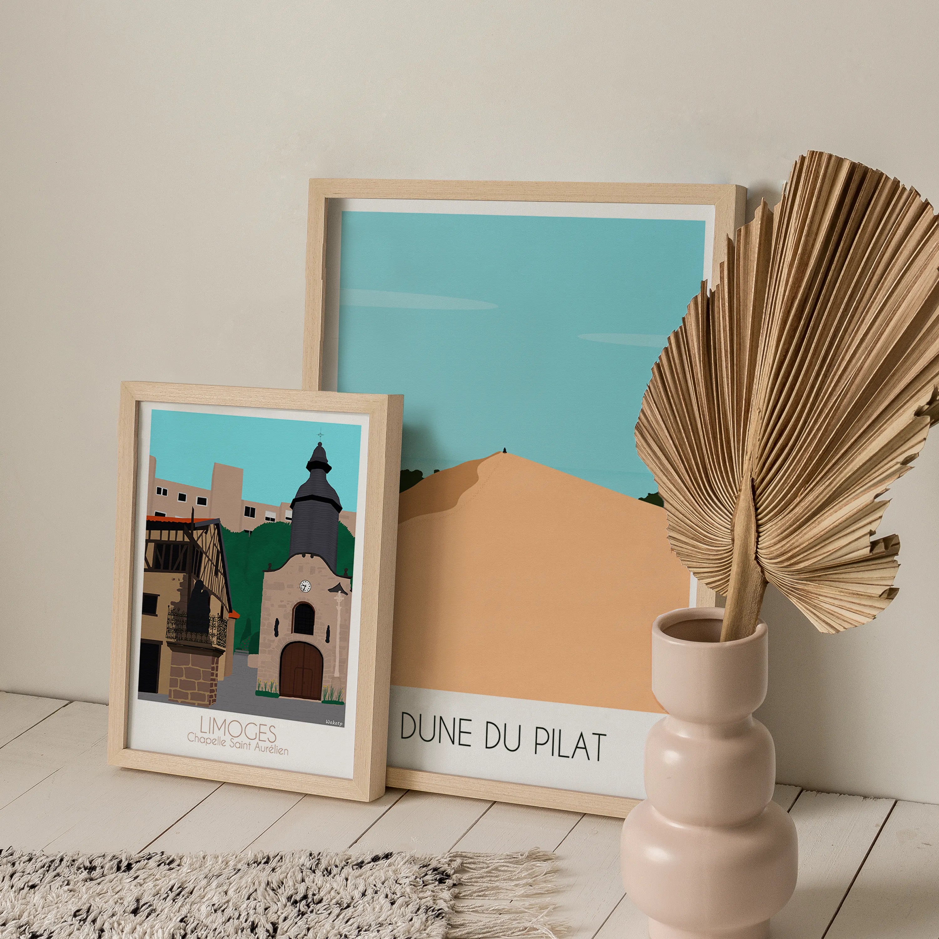 Dune du Pilat – Illustration digitale