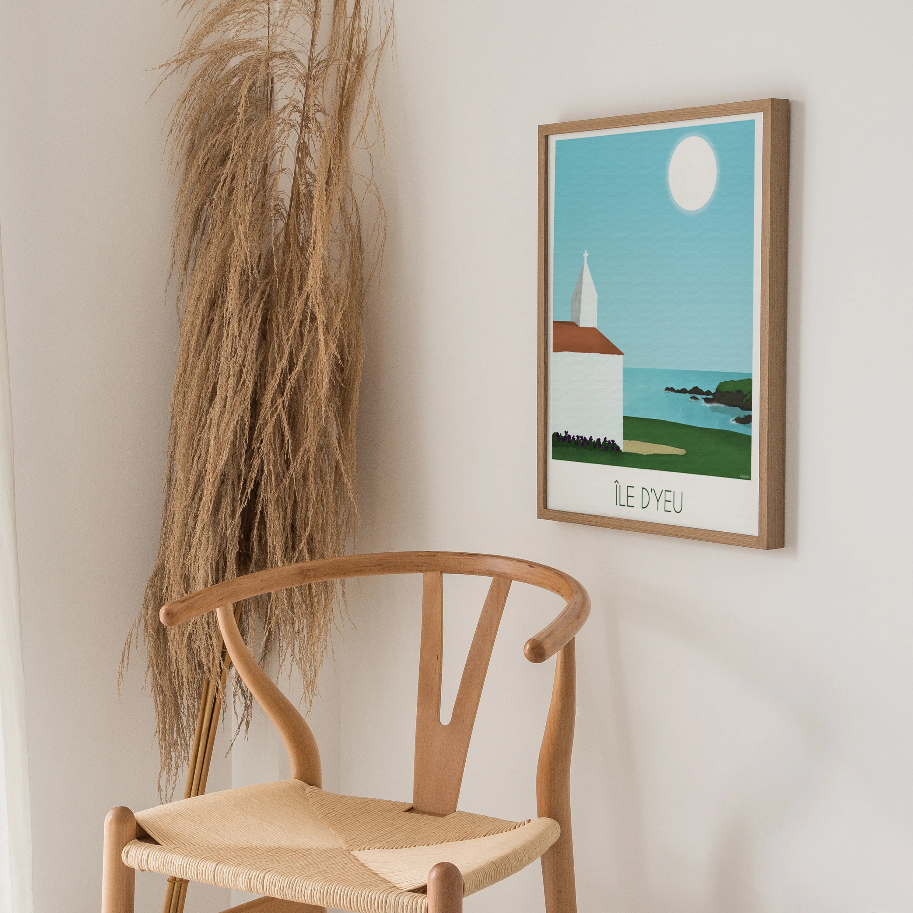 Île d'Yeu– Illustration digitale