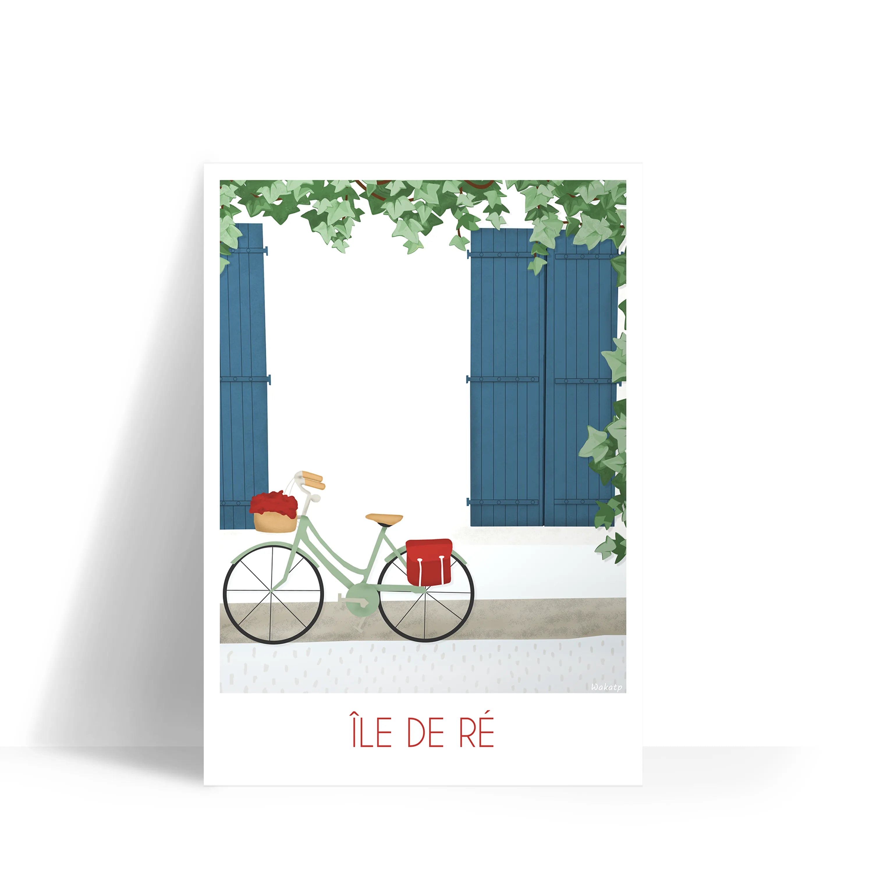Île de Ré– Illustration digitale
