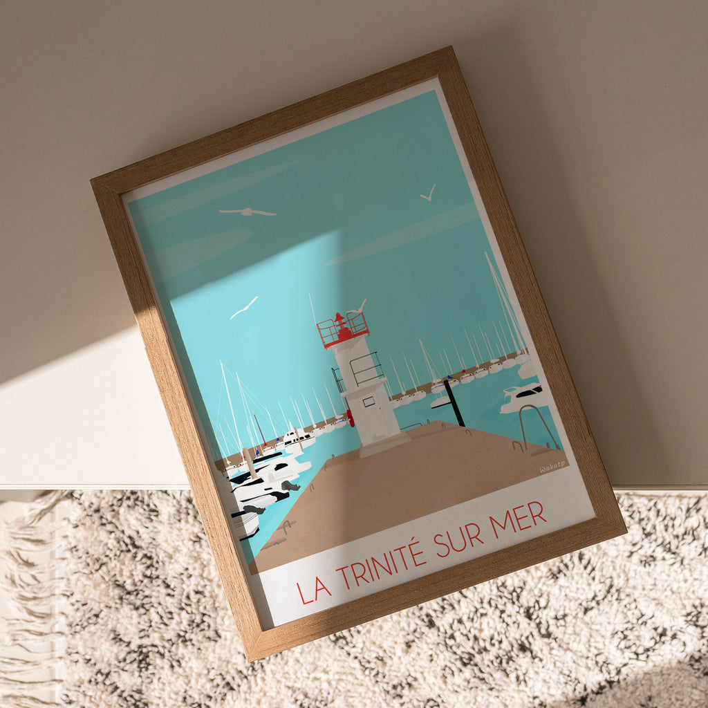 La Trinité Sur Mer – Illustration digitale