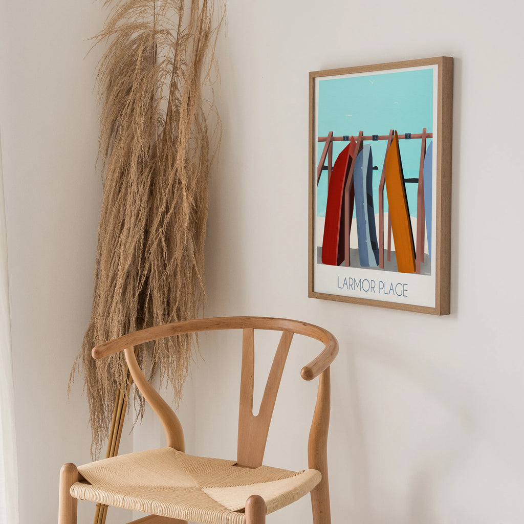 Larmor plage – Illustration digitale