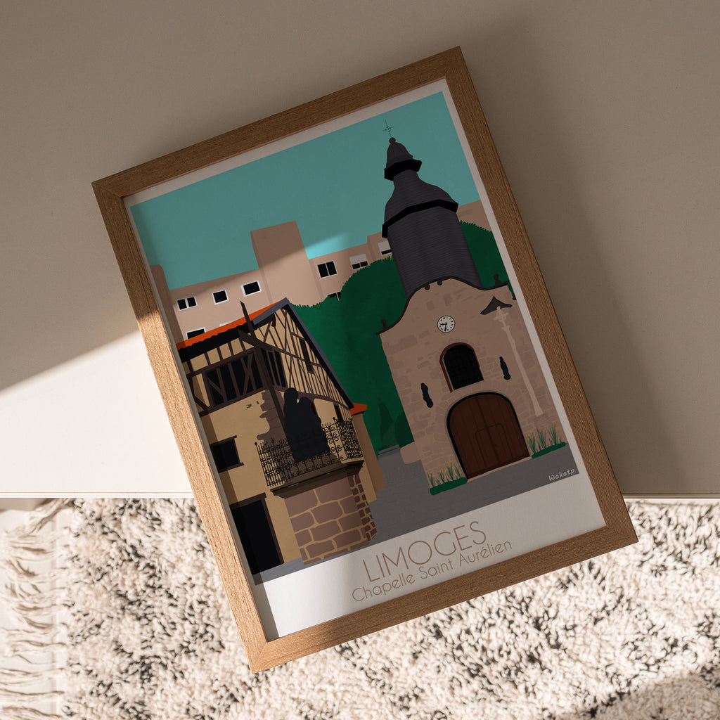 Limoges – Illustration digitale