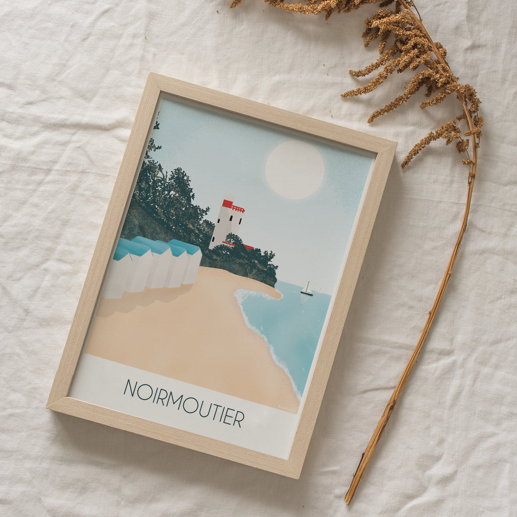 Noirmoutier – Illustration digitale
