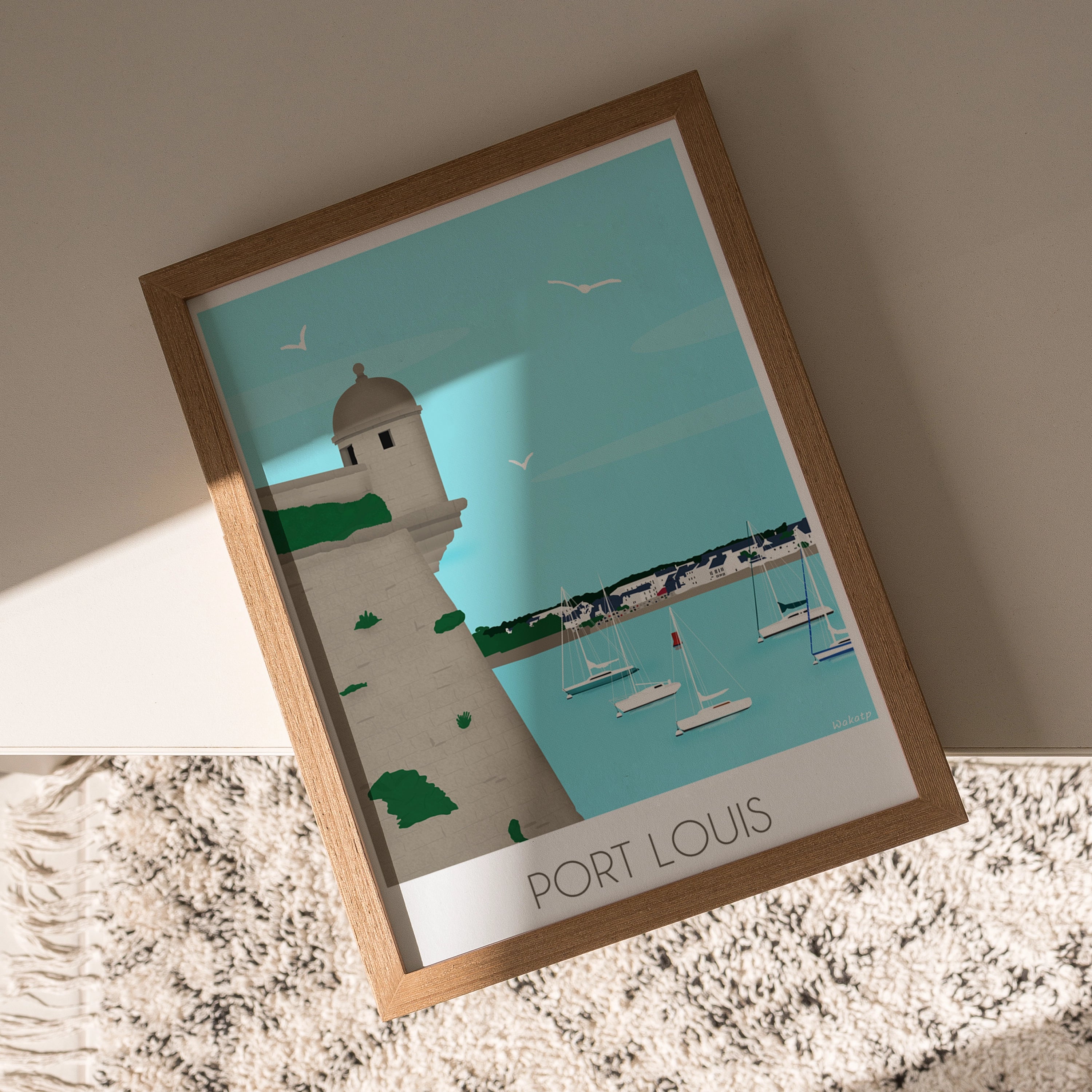 Port Louis – Illustration digitale