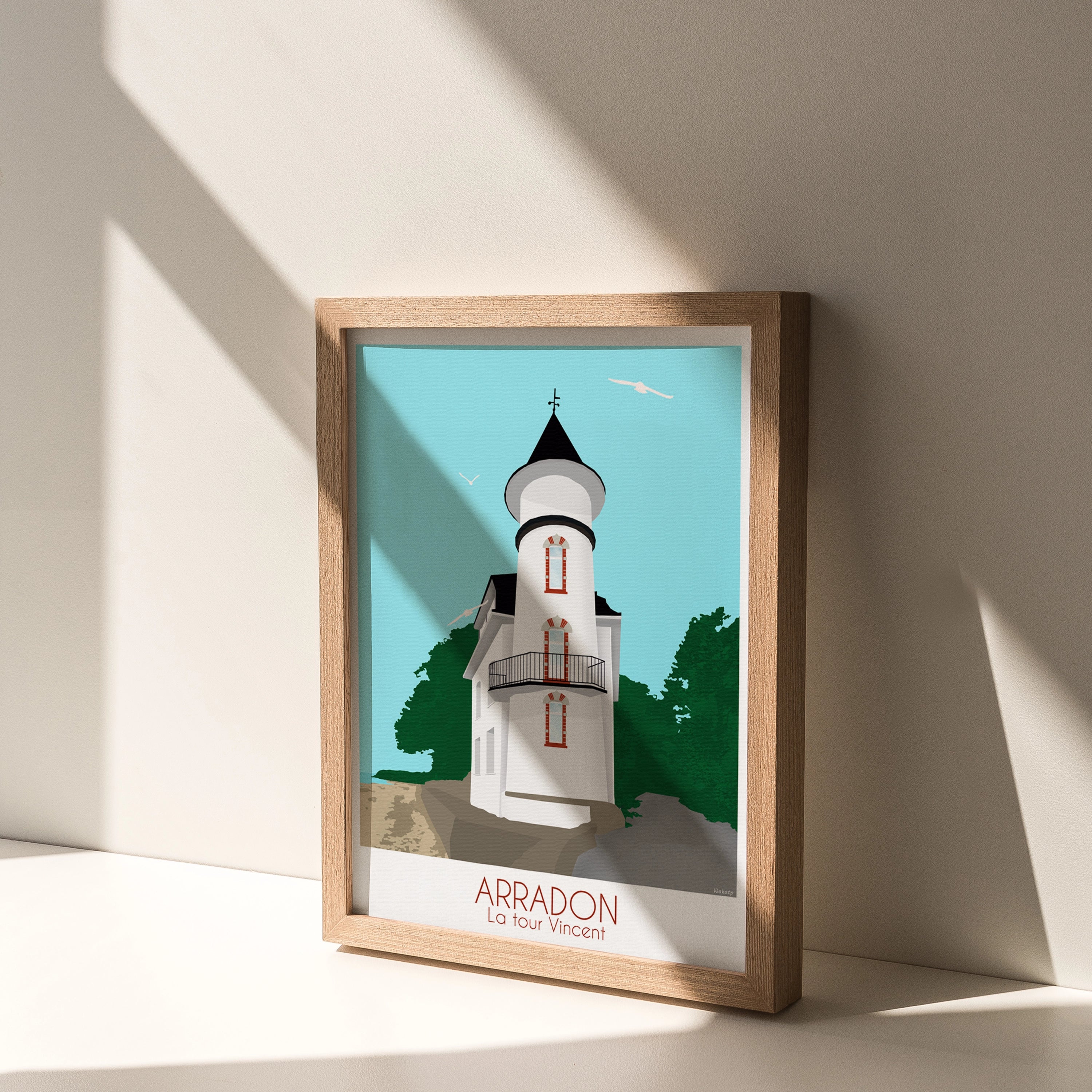 Arradon – Illustration digitale