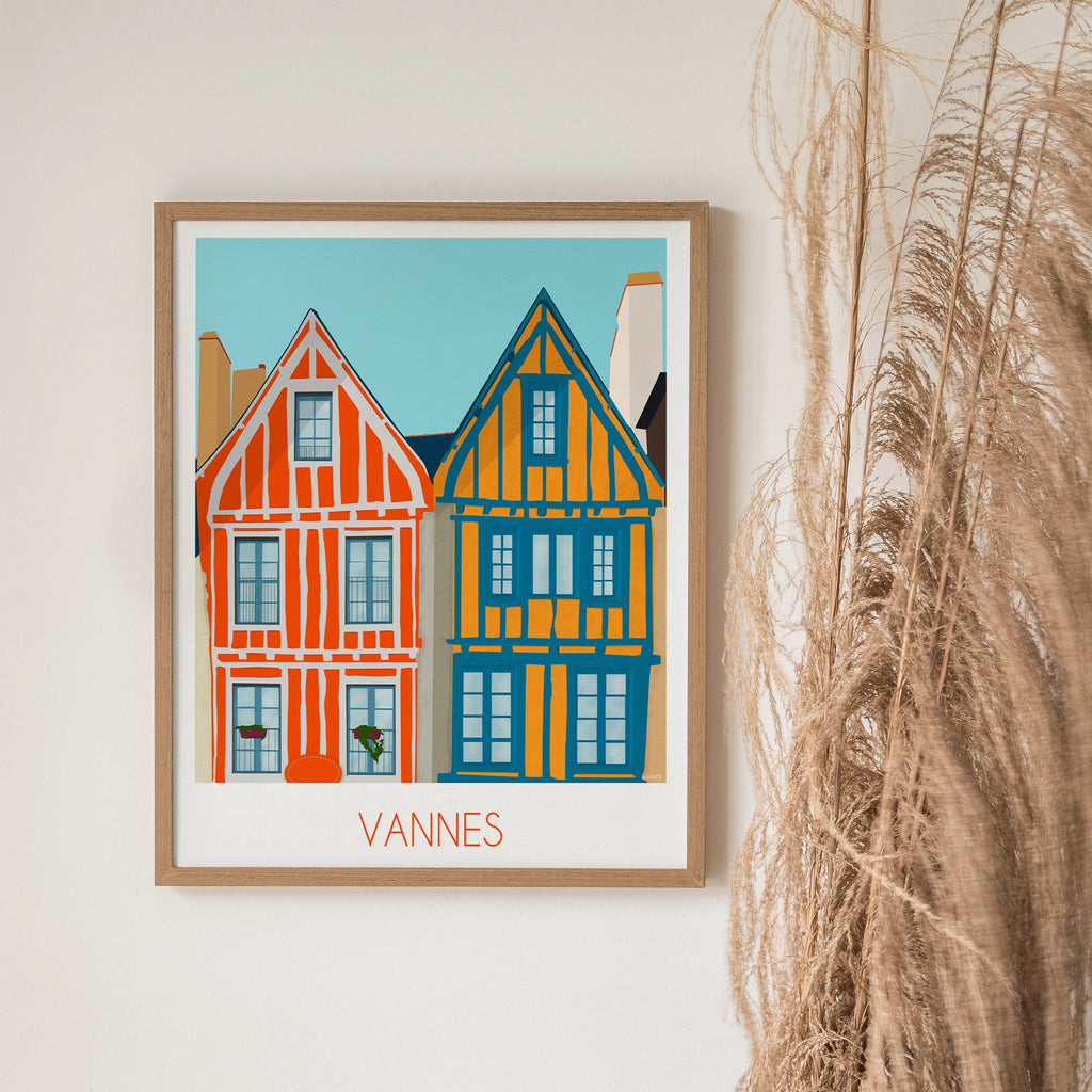 Vannes – Illustration digitale