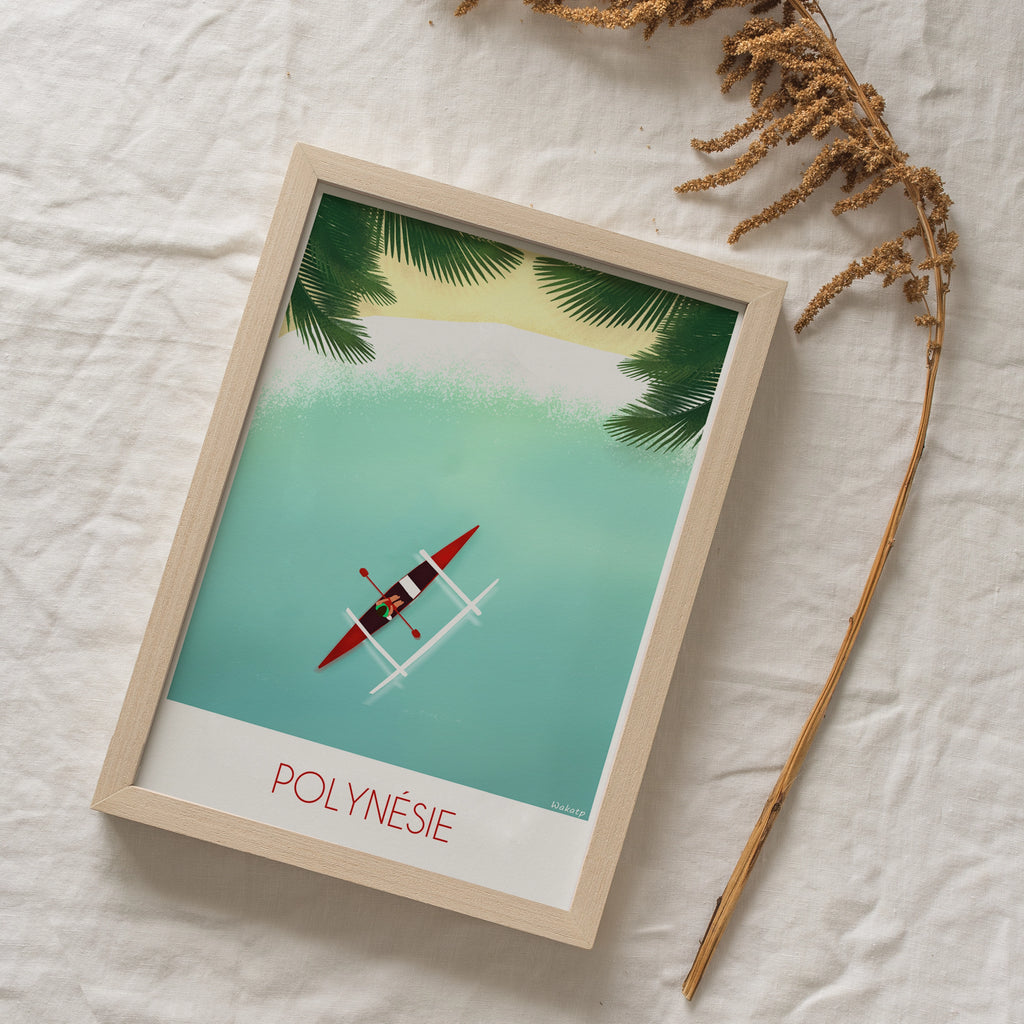 Polynésie – Illustration digitale