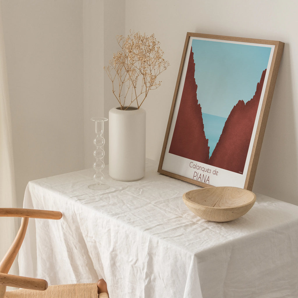 Calanques de Piana – Illustration digitale