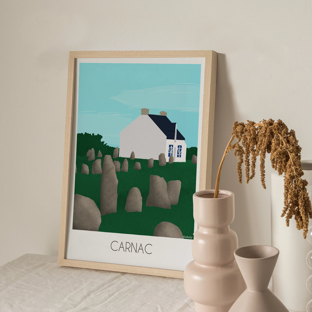 Carnac – Illustration digitale
