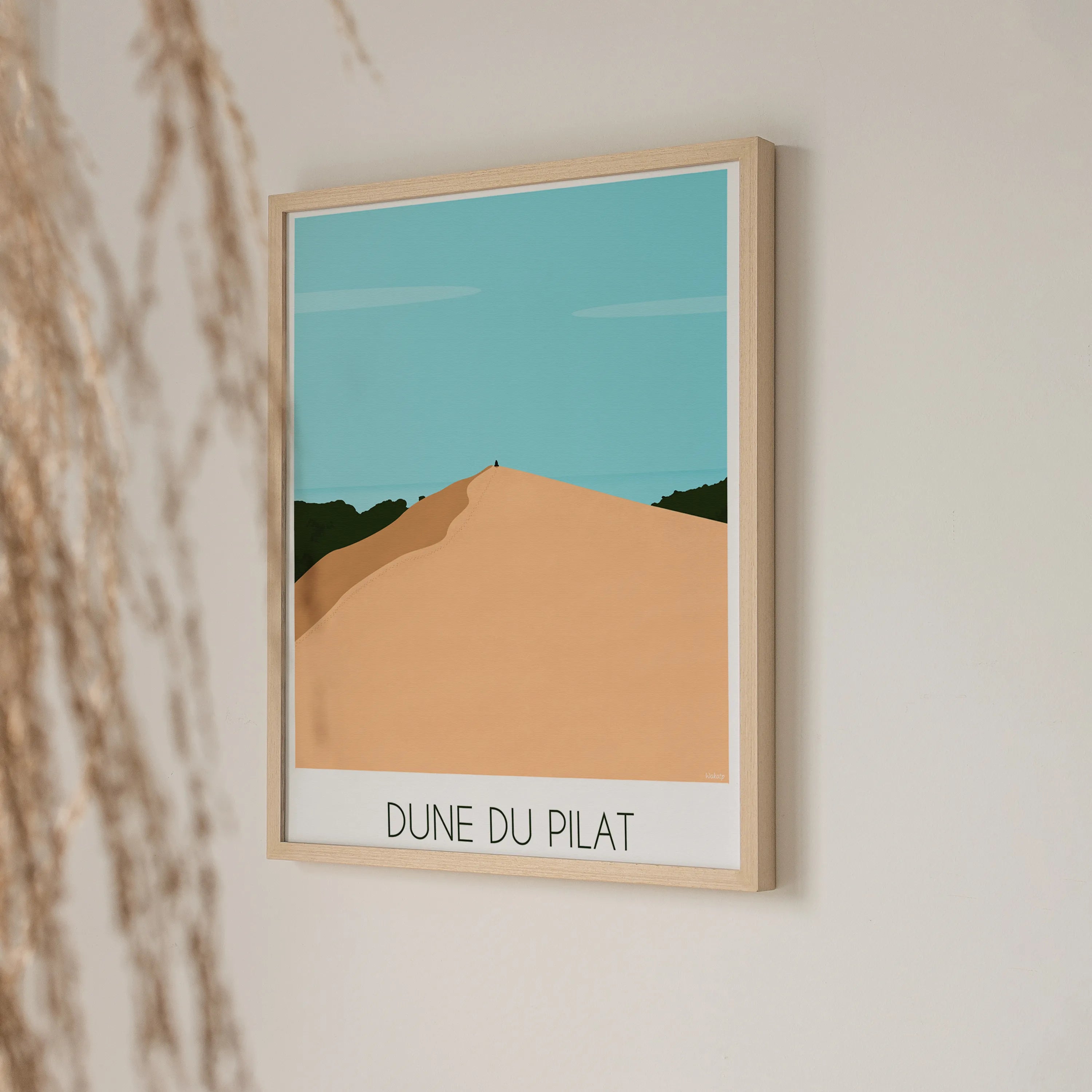 Dune du Pilat – Illustration digitale