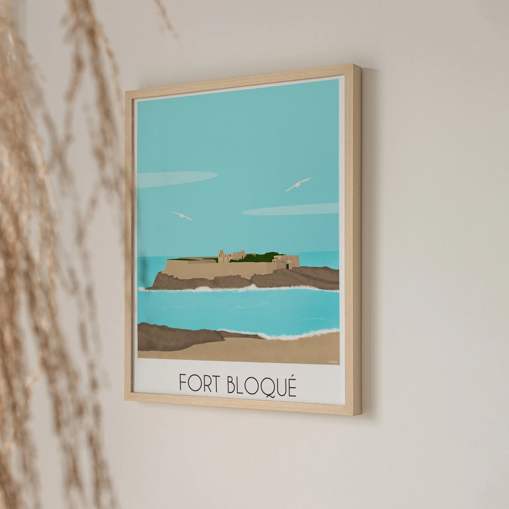 Fort Bloqué V1 – Illustration digitale