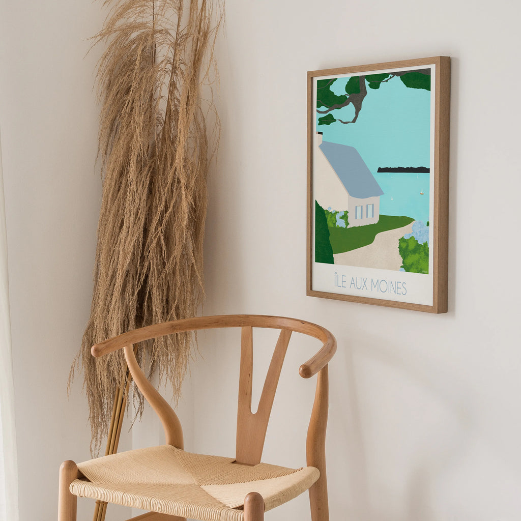 Île aux Moines – Illustration digitale