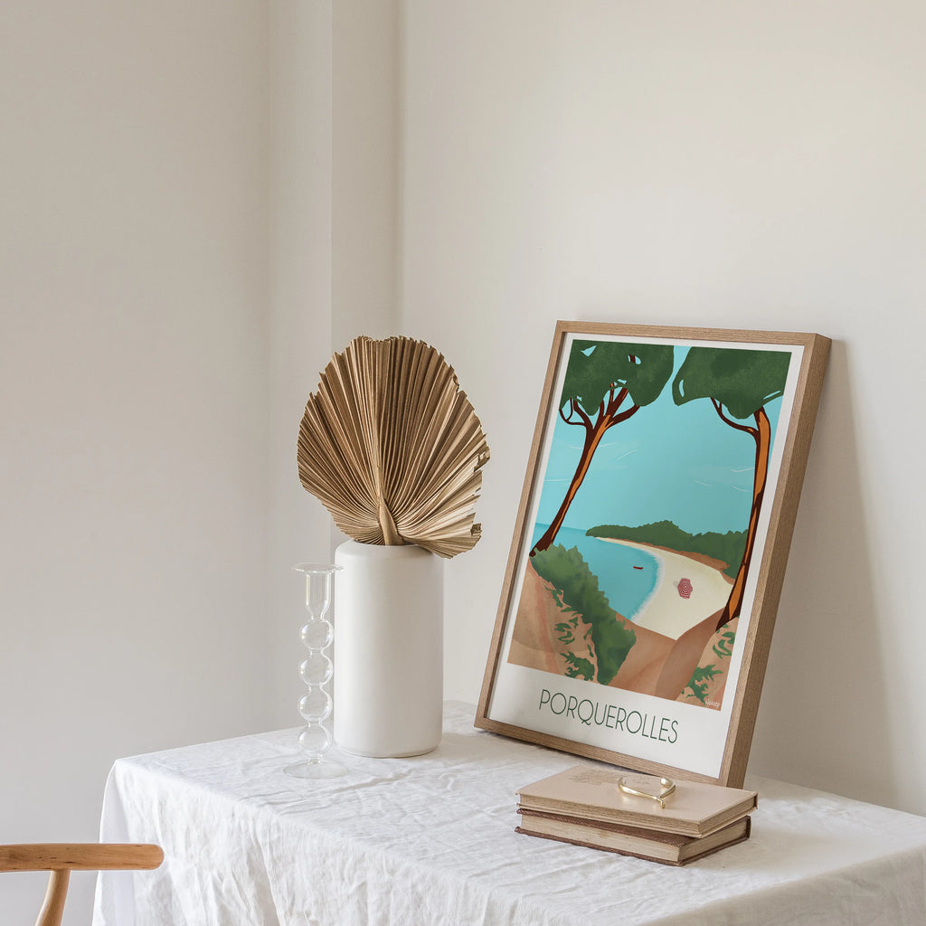 Porquerolles – Illustration digitale