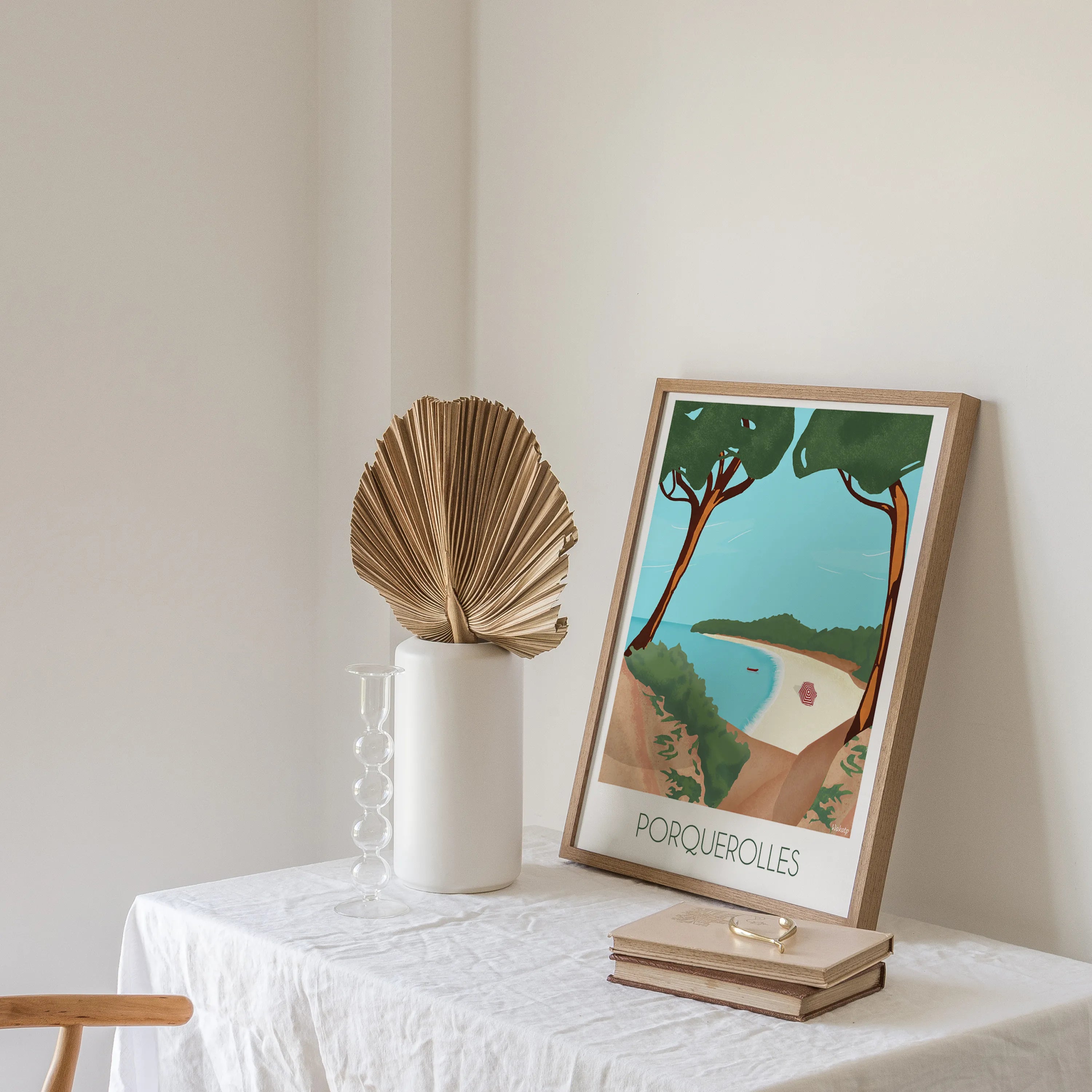 Porquerolles – Illustration digitale