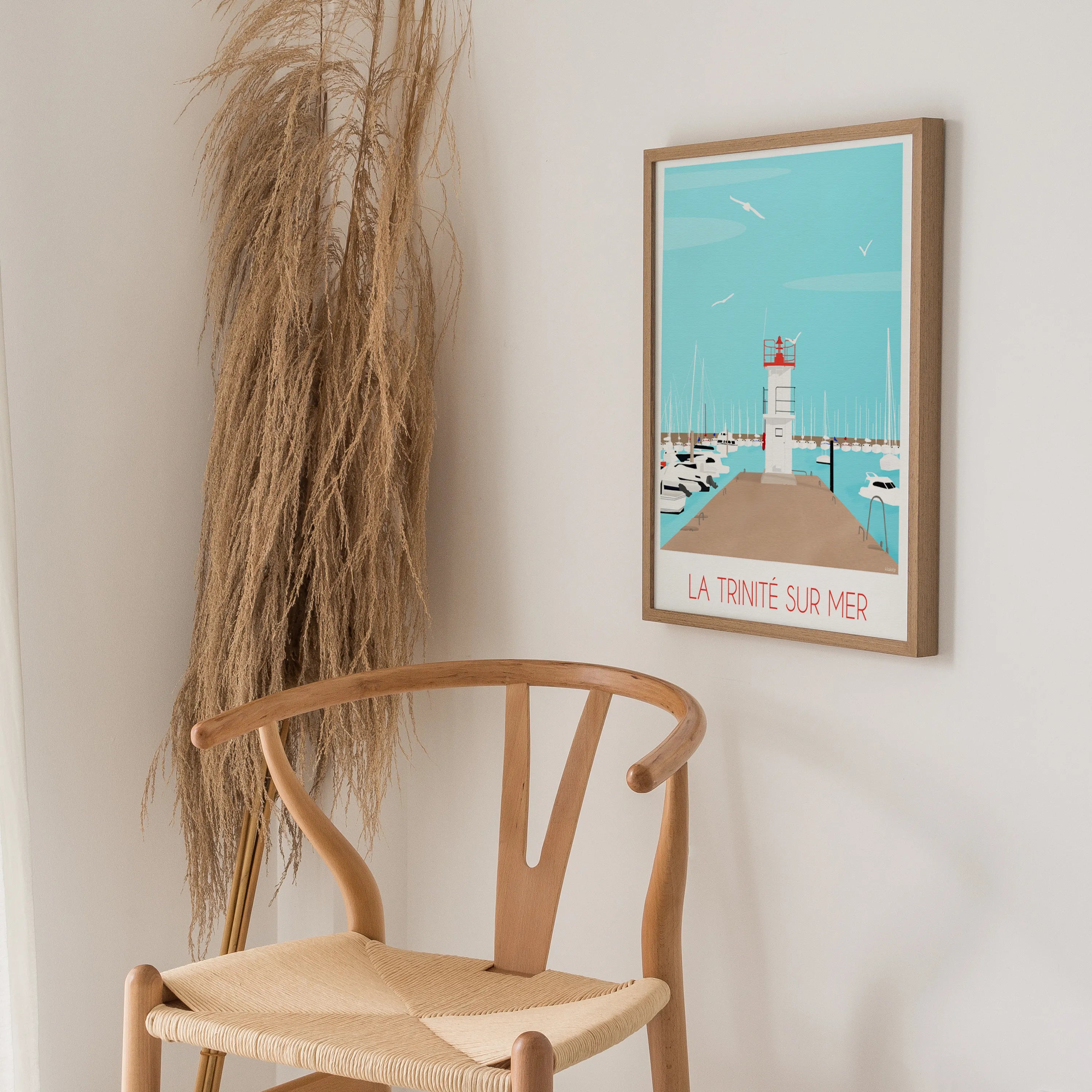 La Trinité Sur Mer – Illustration digitale