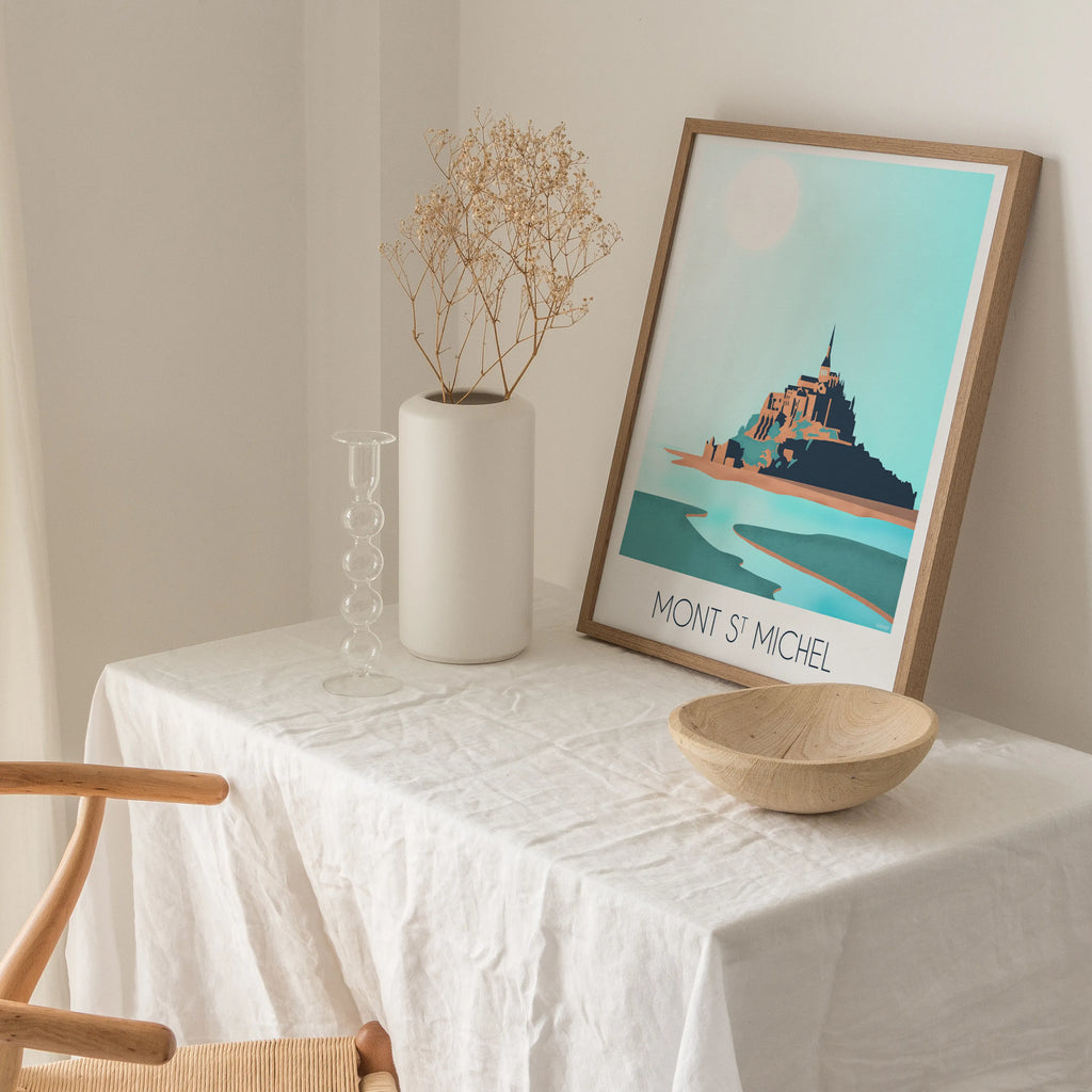 Mont-Saint-Michel – Illustration digitale