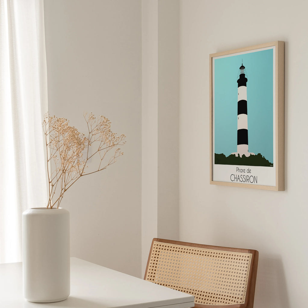 Phare de Chassiron – Illustration digitale