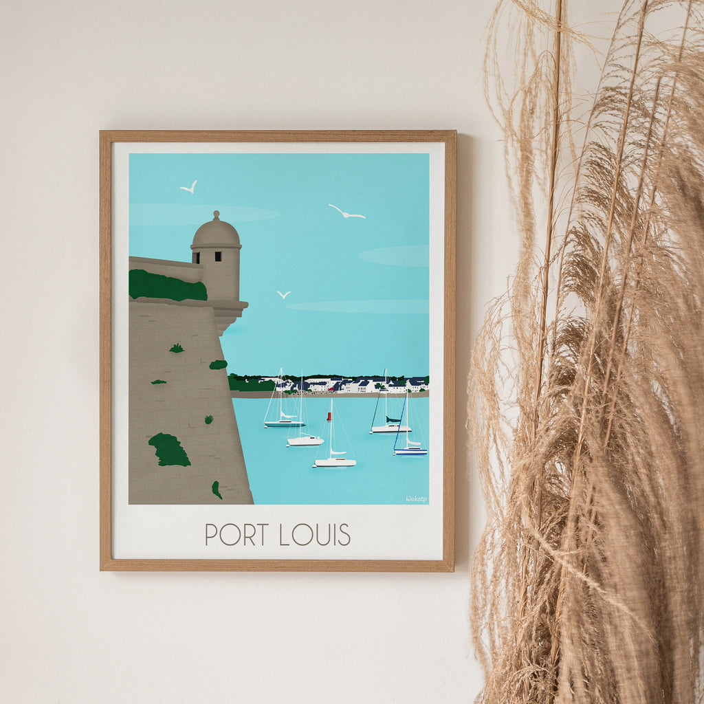 Port Louis – Illustration digitale