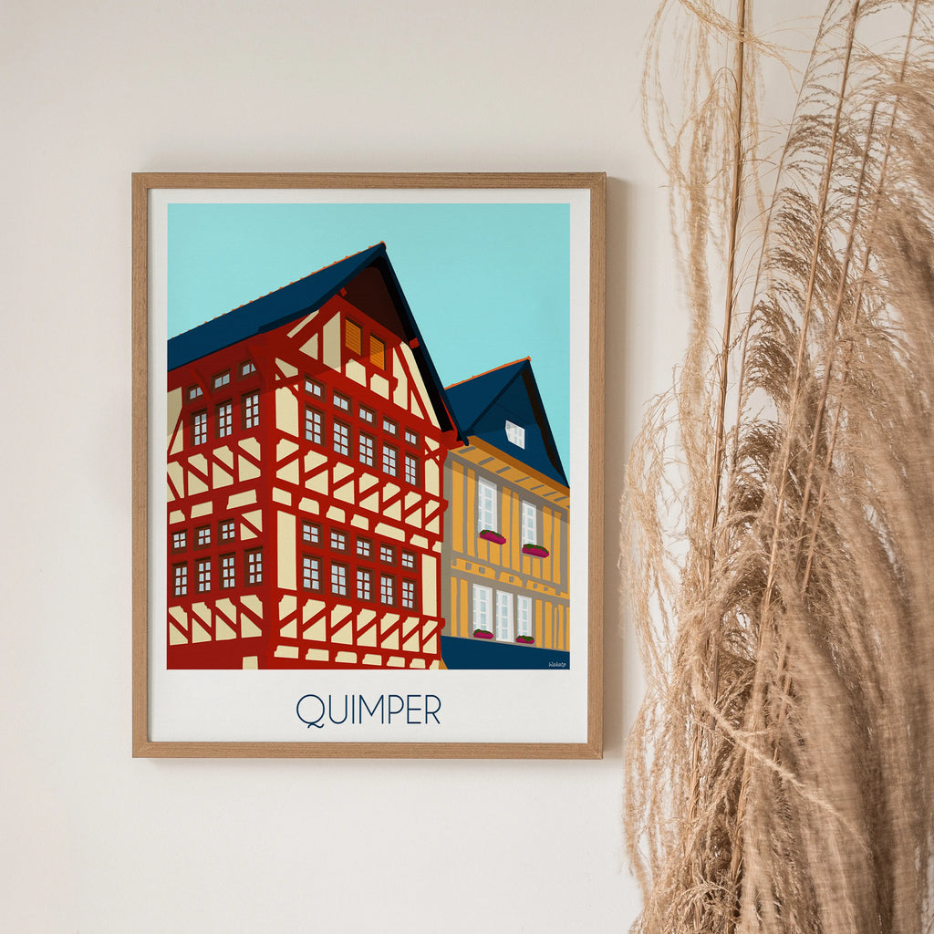 Quimper – Illustration digitale