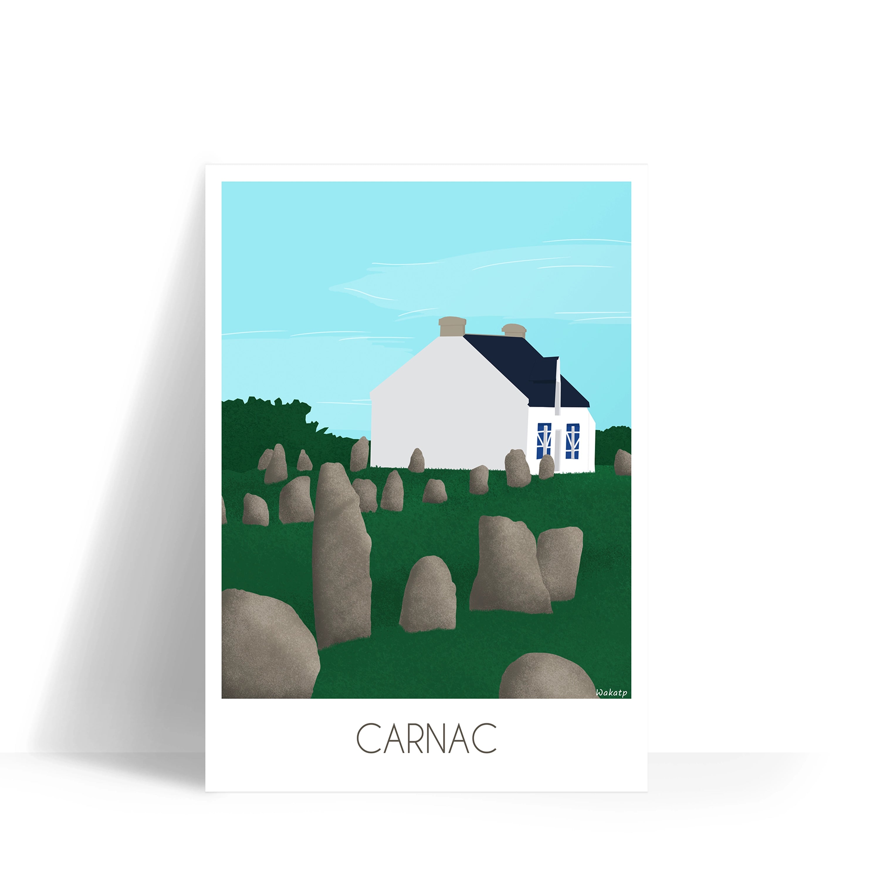 Carnac – Illustration digitale