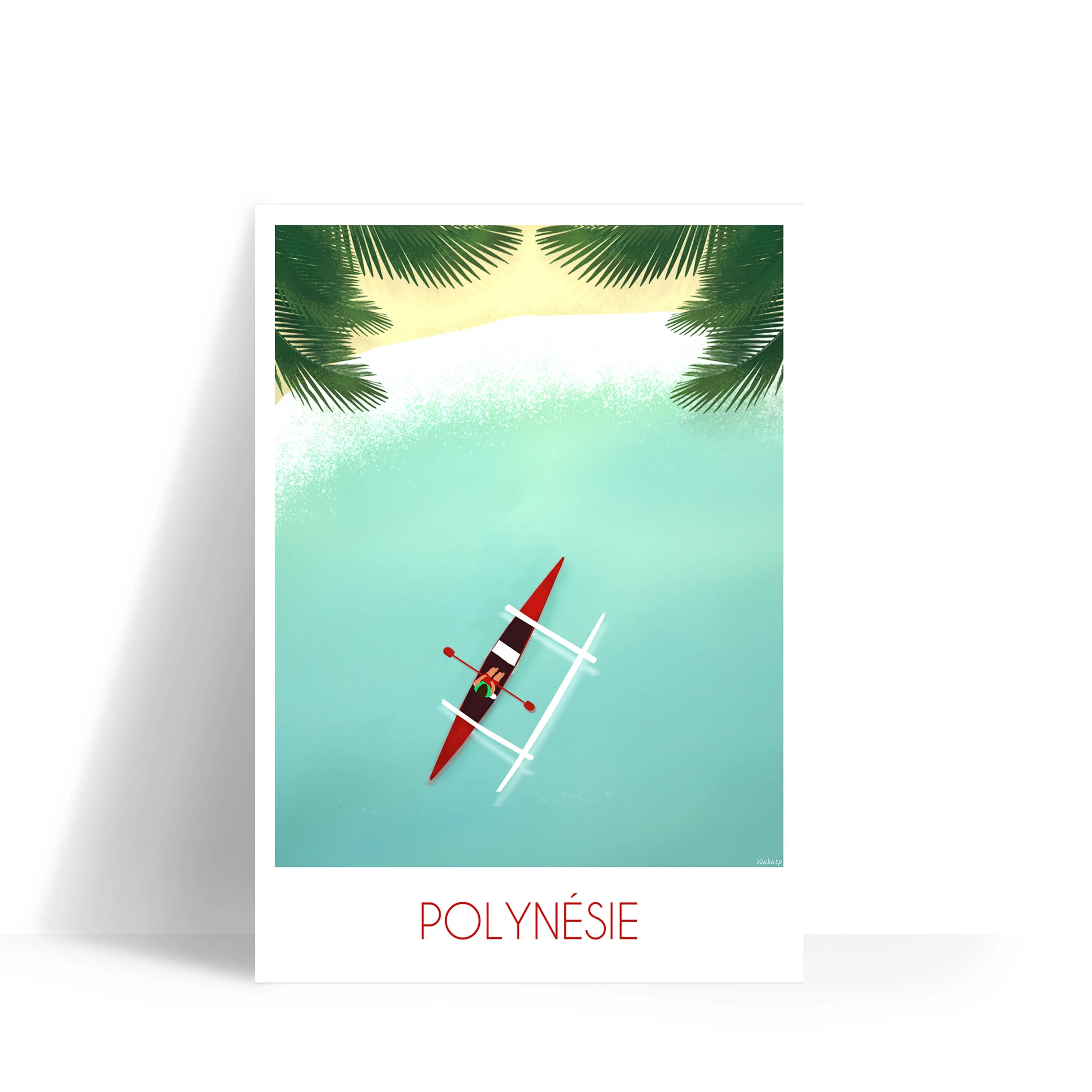 Polynésie – Illustration digitale