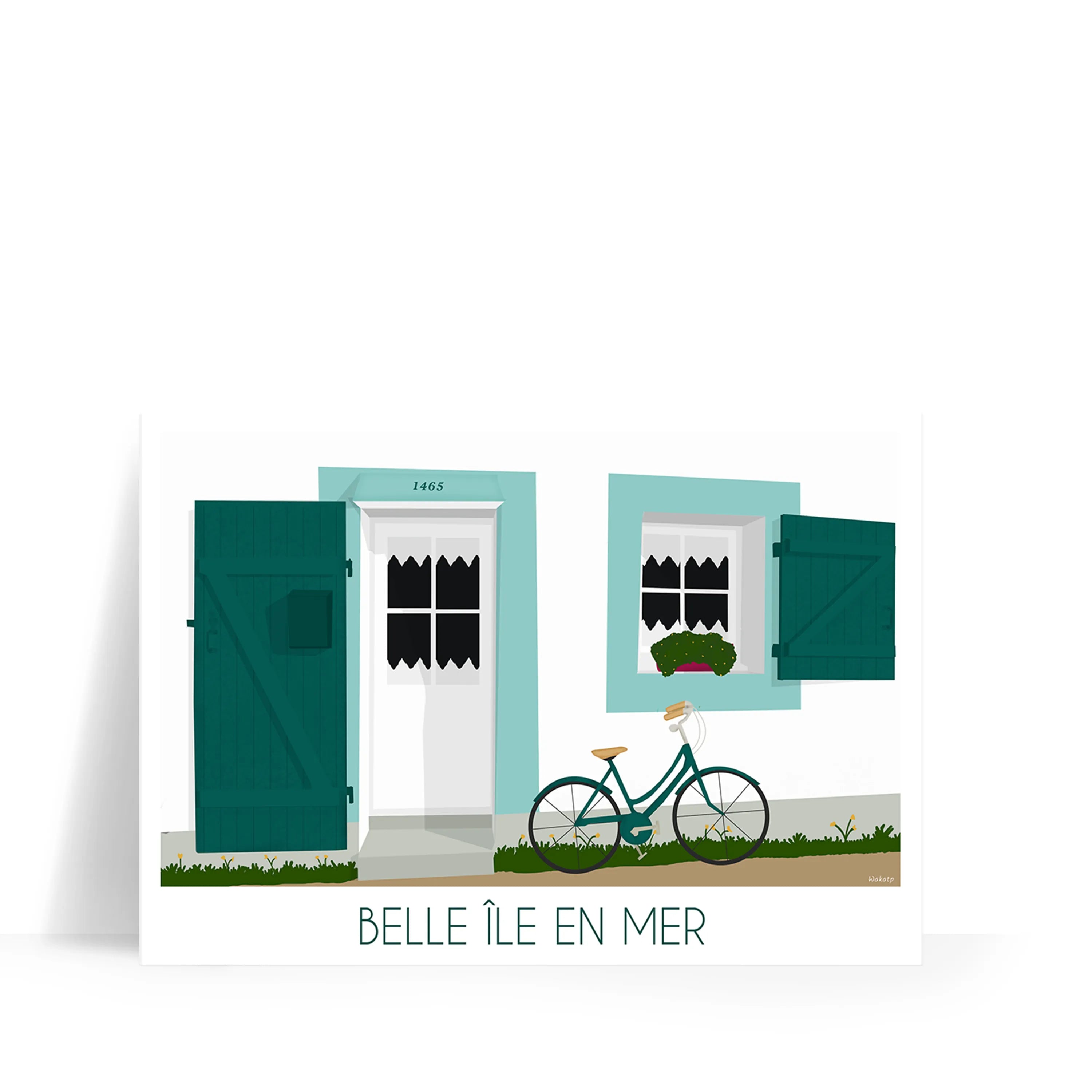 Belle-Île-En-Mer – Illustration digitale