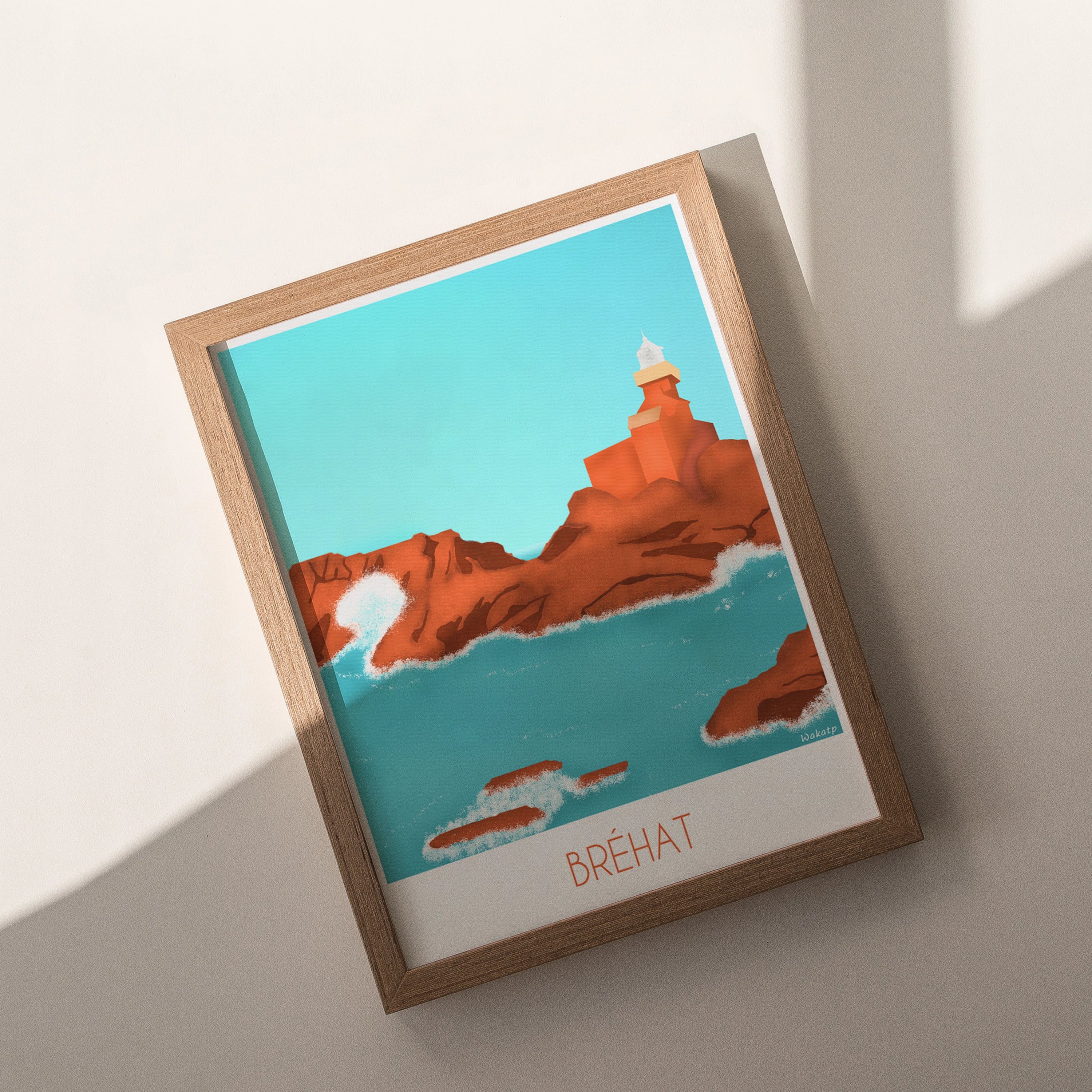 Bréhat – Illustration digitale