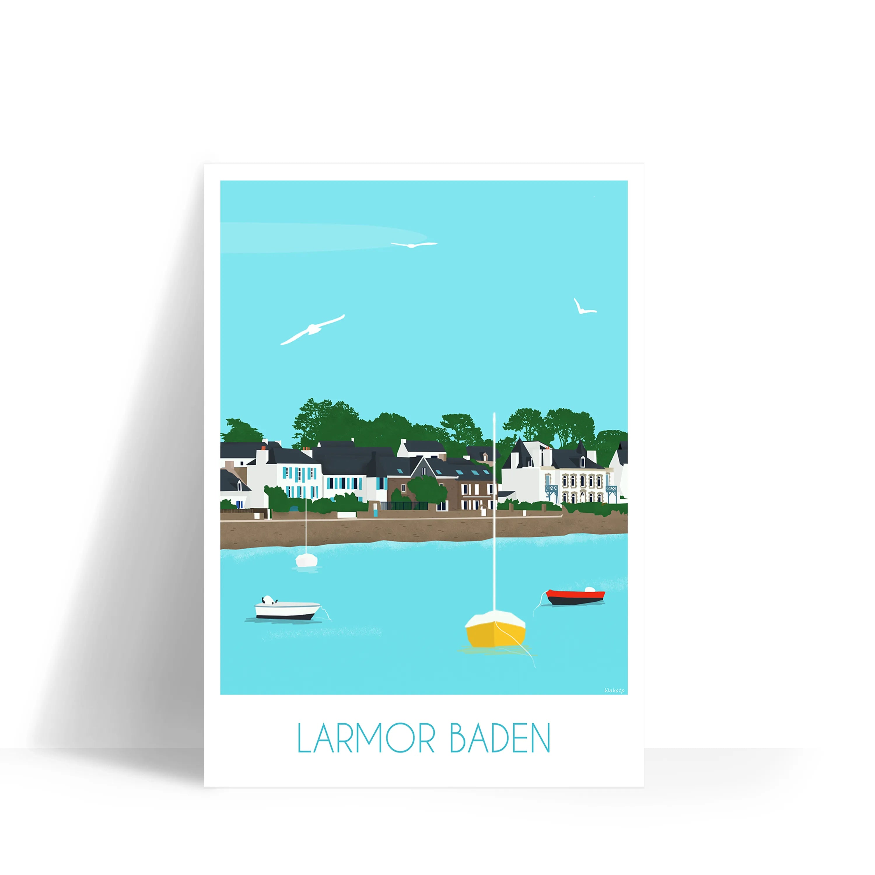 Larmor Baden – Illustration digitale